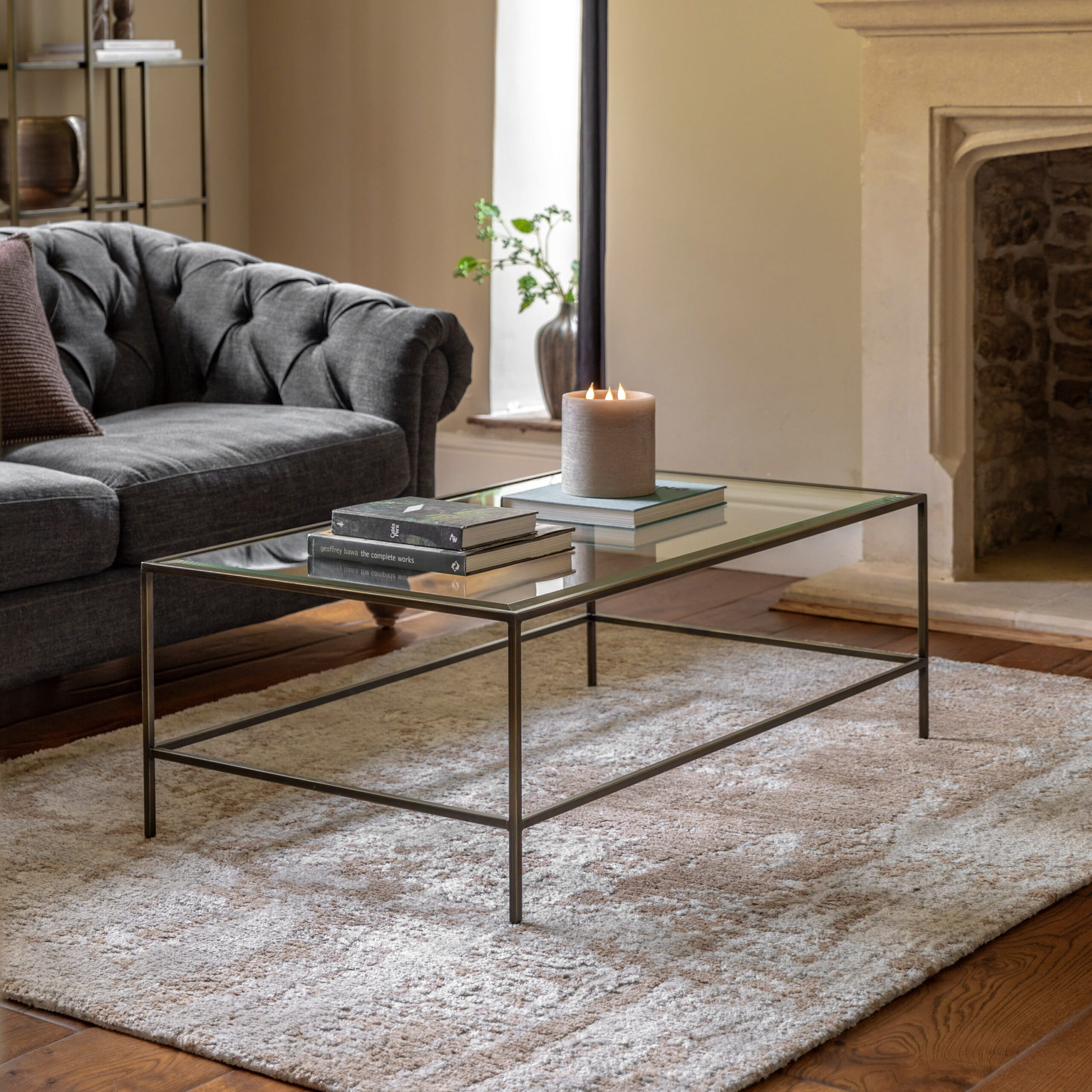 Alnwick Coffee Table Bronze