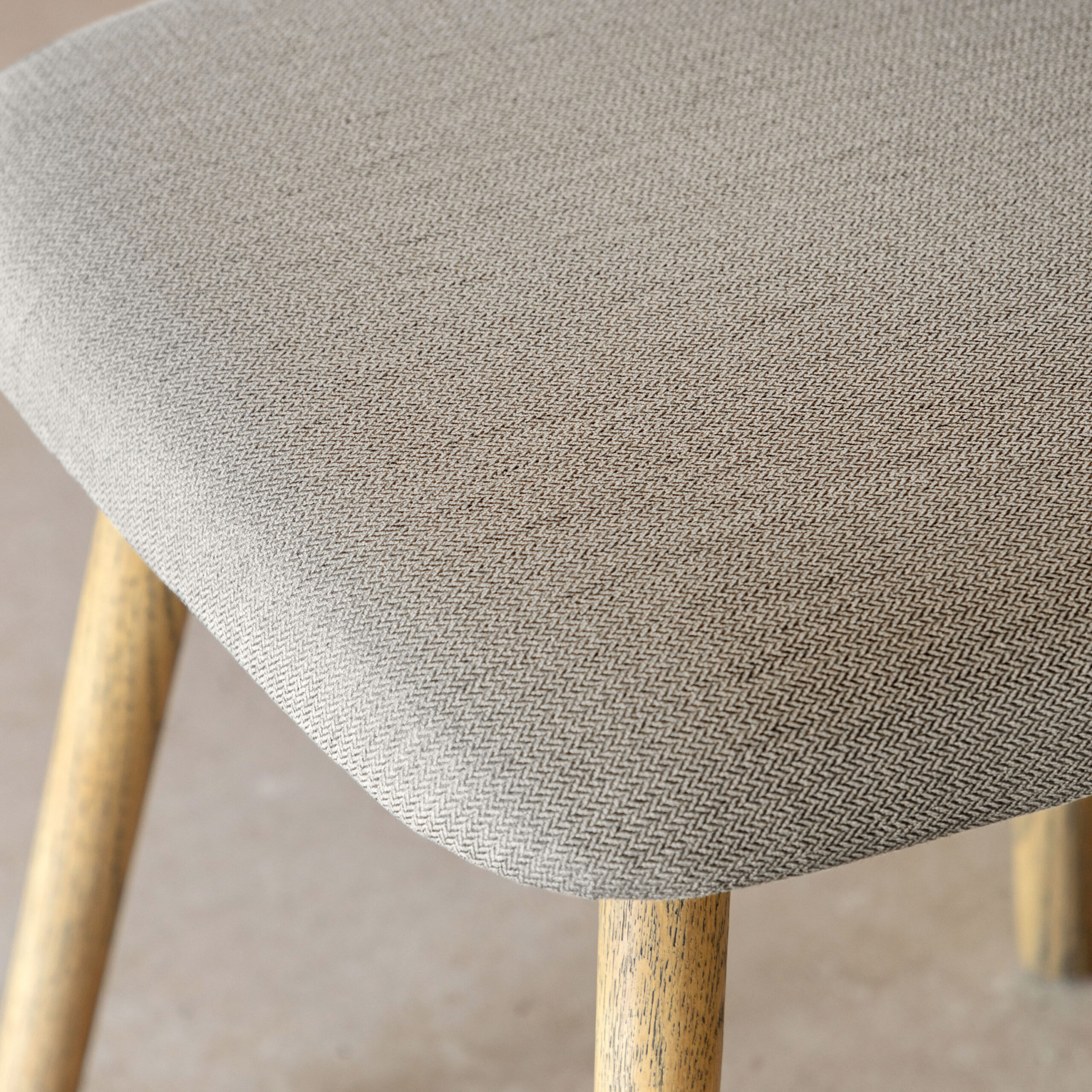 Emmett Neutral Dining Chairs - Set of 2 Chairs - Image 2