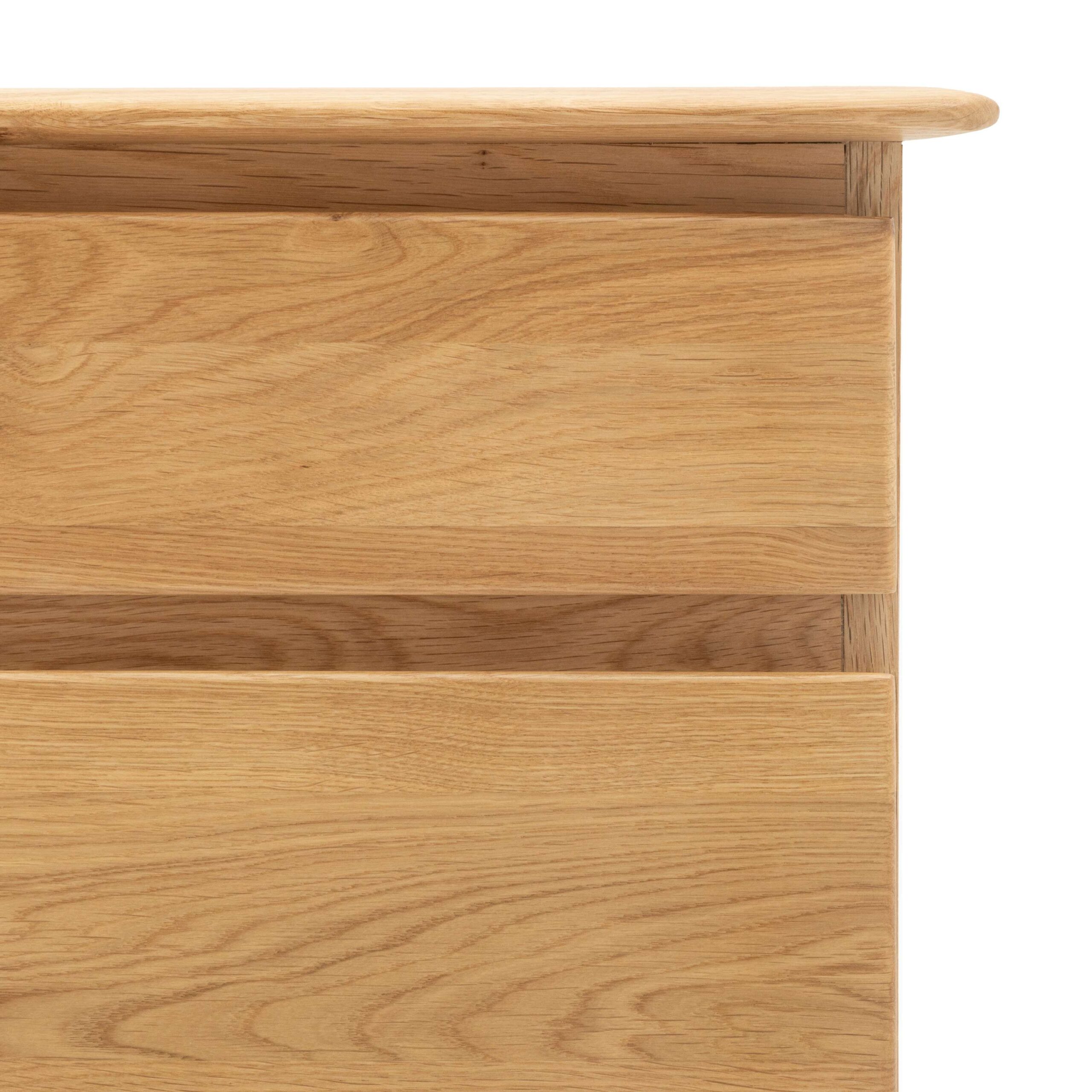Toledo 2 Door 3 Drawer Sideboard Oak - Image 4