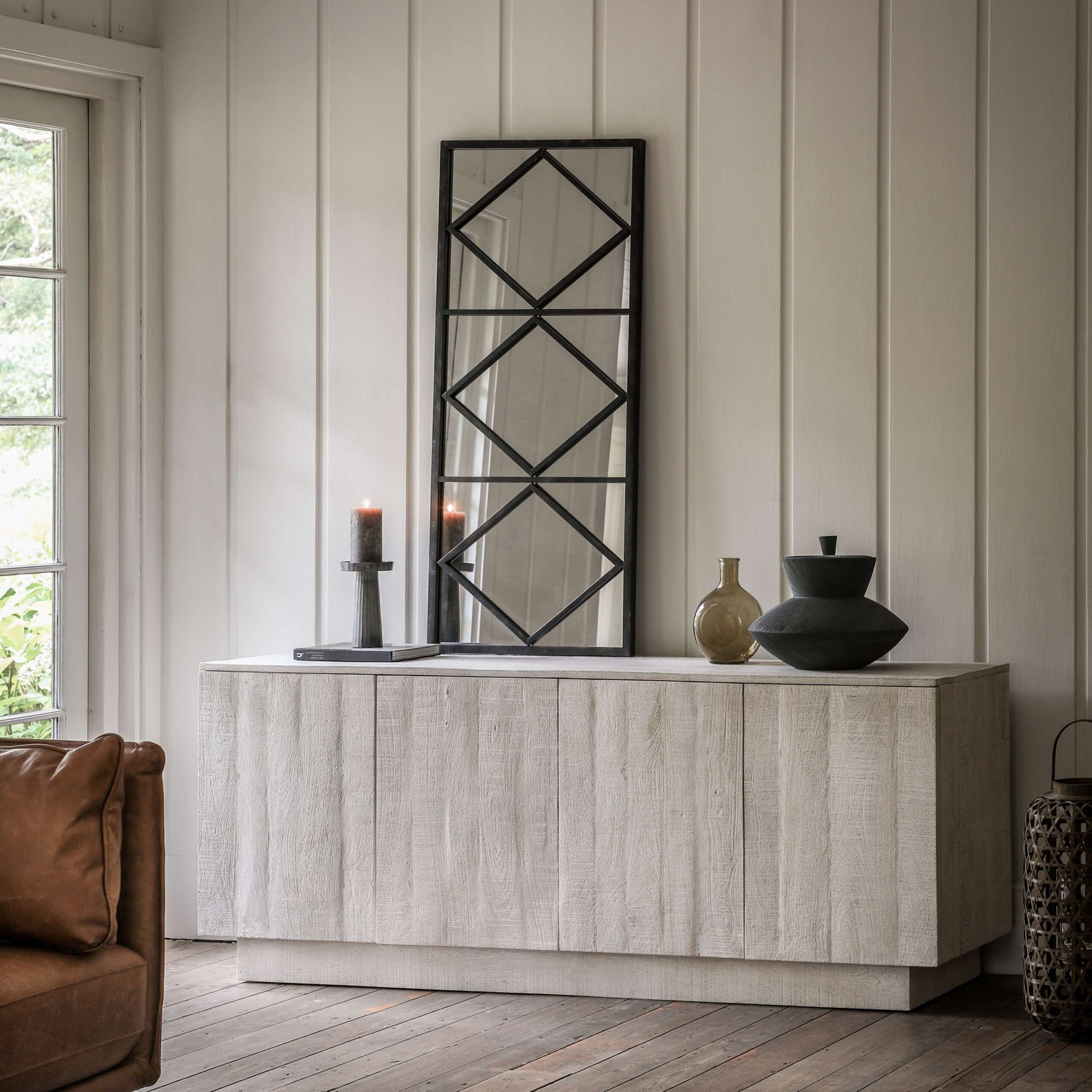 Montana 4 Door Sideboard Whitewash
