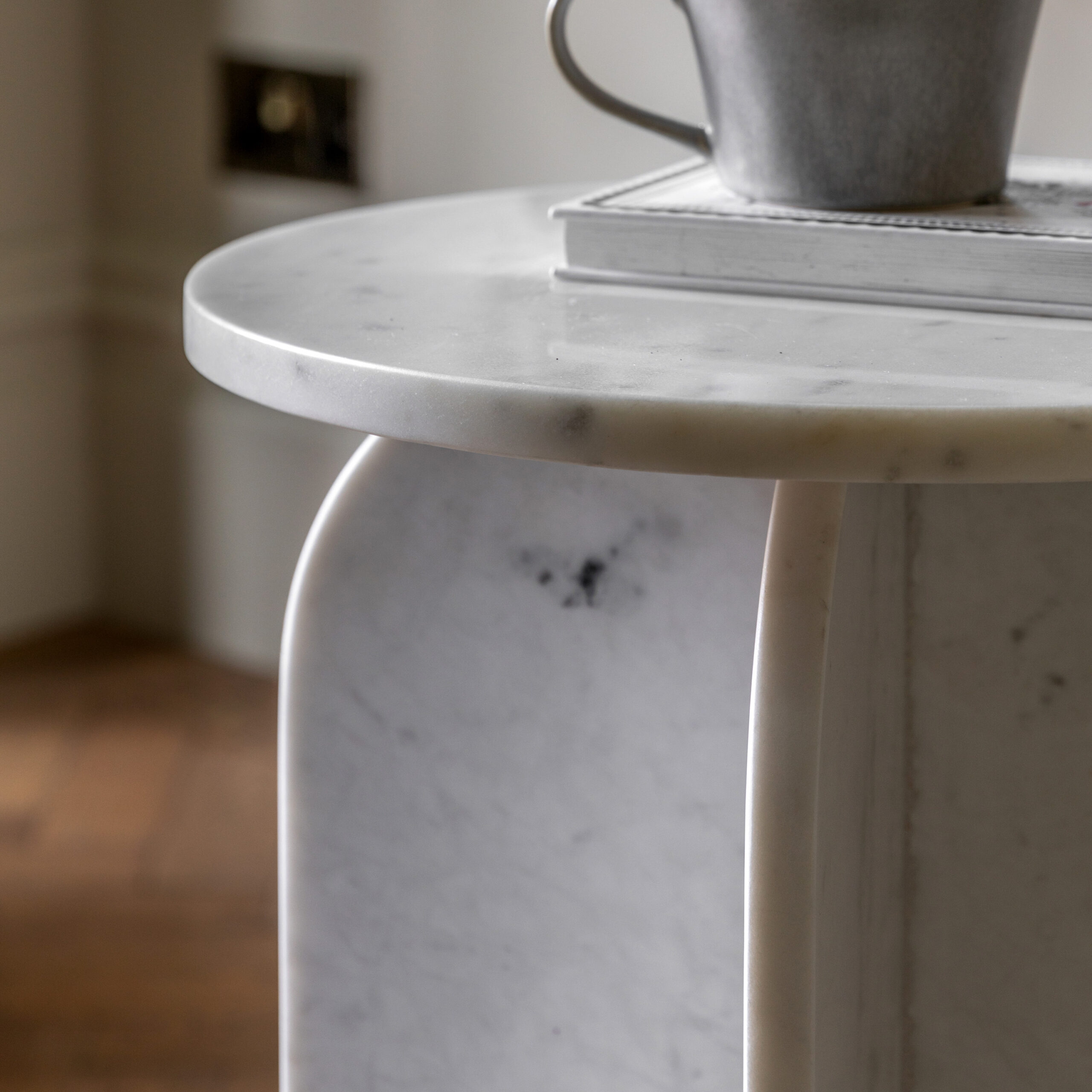 Ravello Side Table White - Image 3