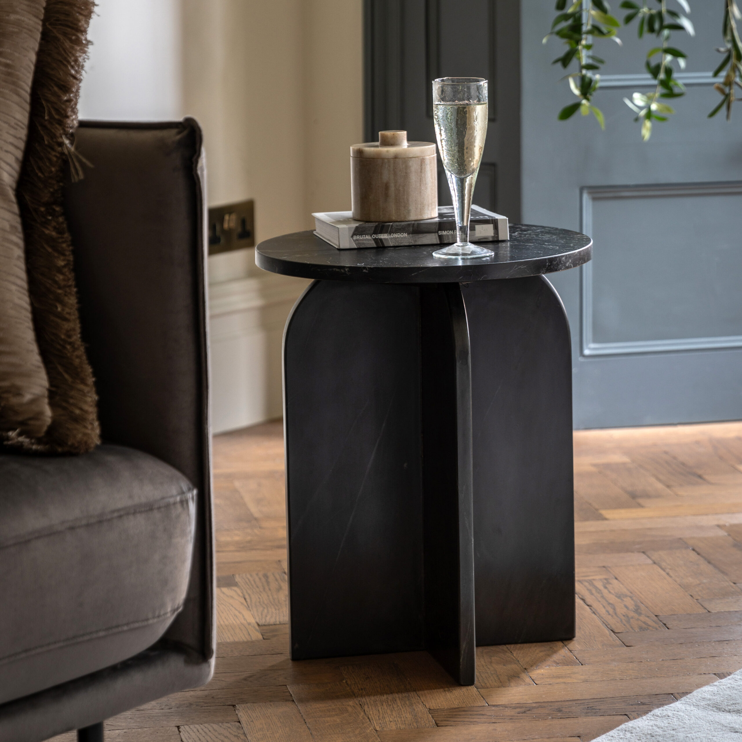 Ravello Side Table Black