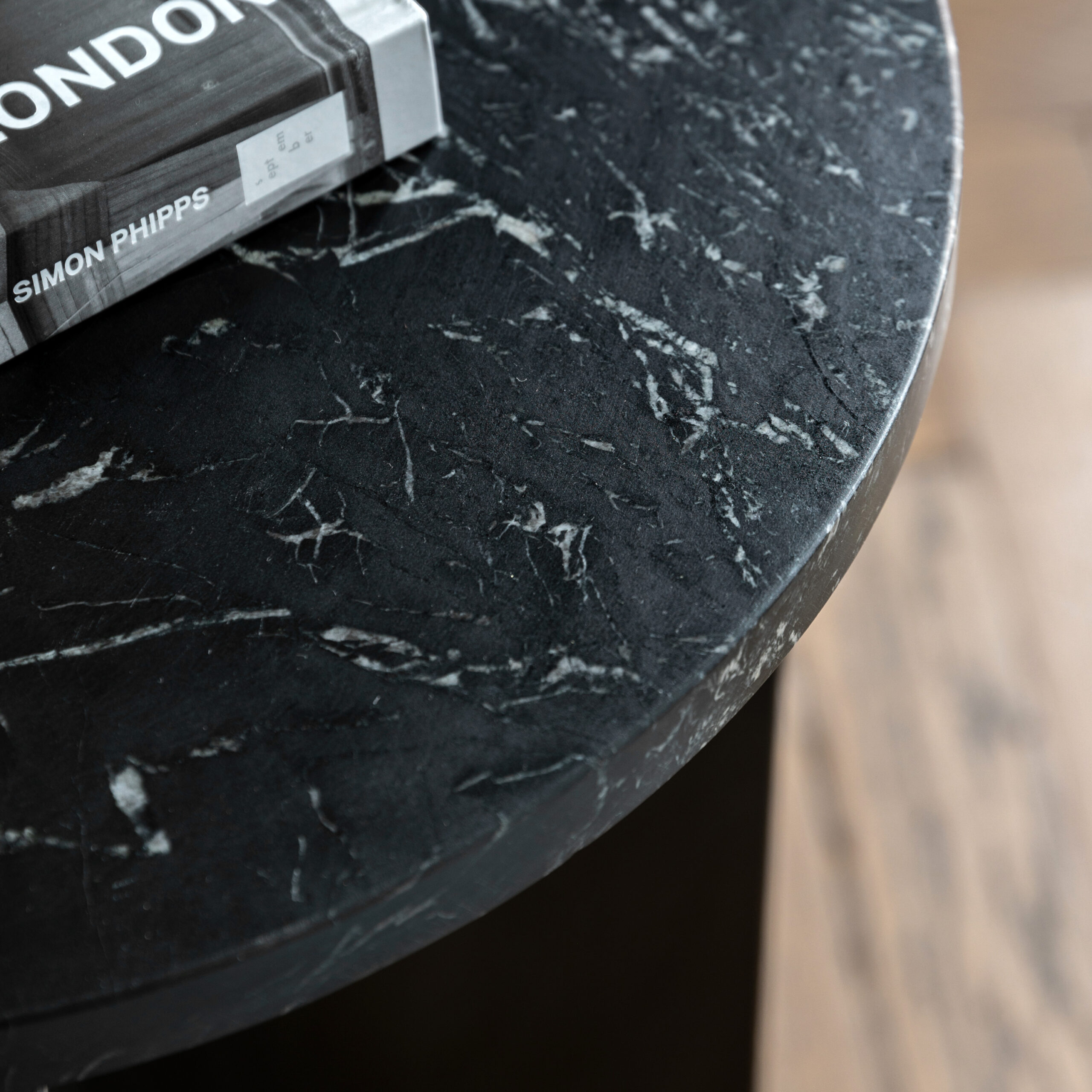 Ravello Side Table Black - Image 2