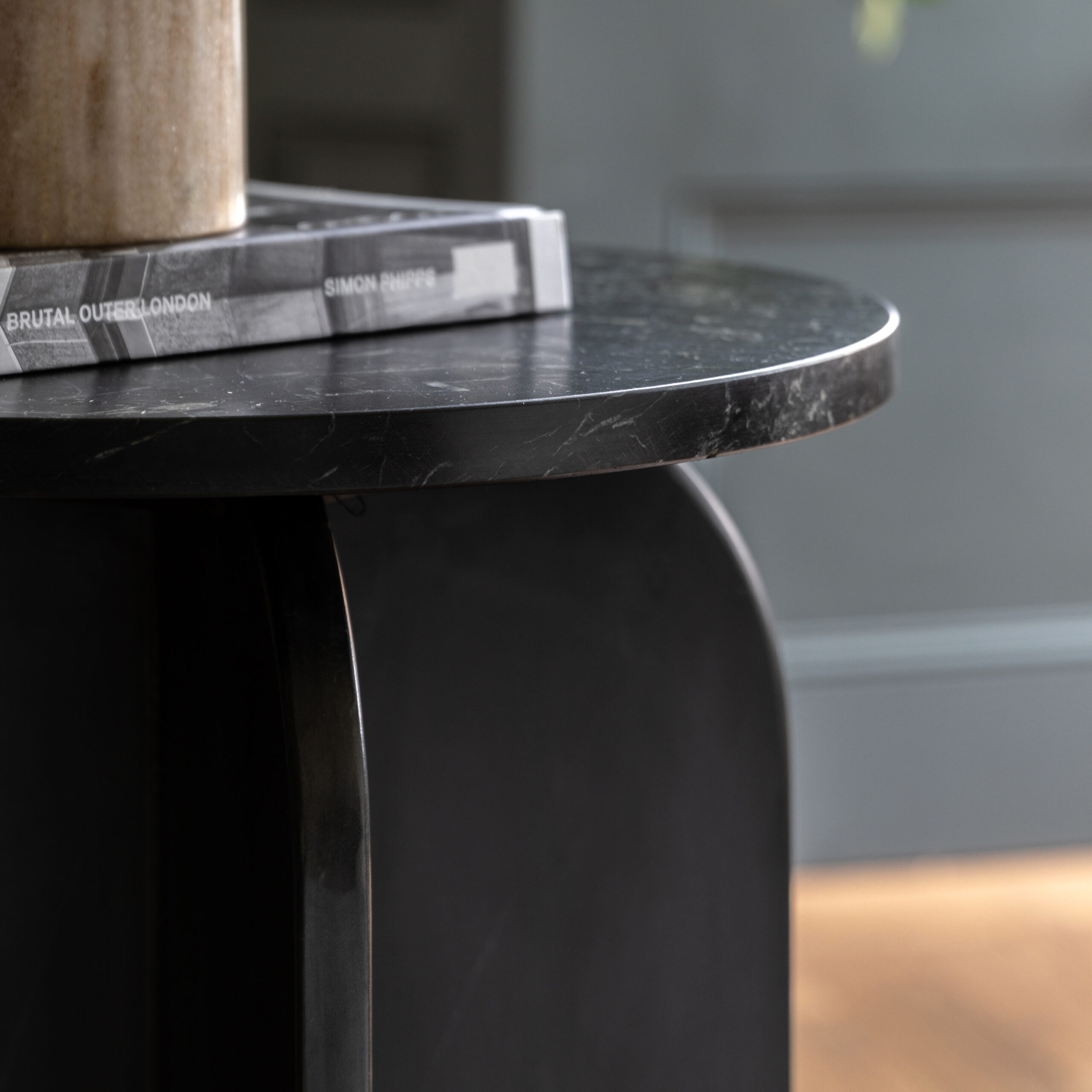 Ravello Side Table Black - Image 3