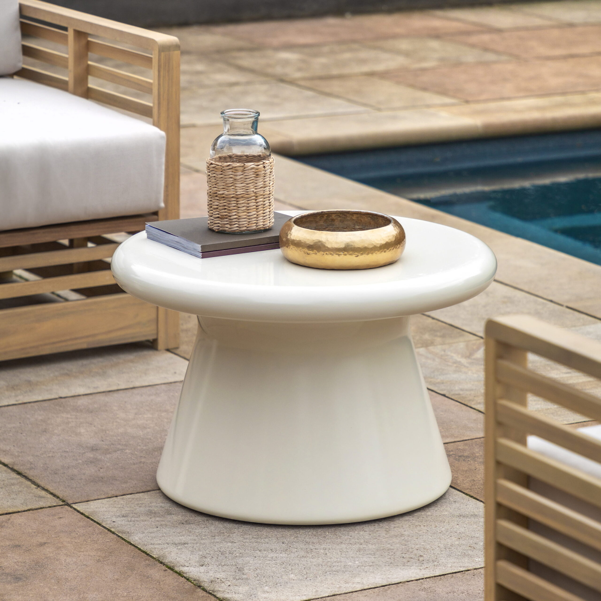 Siena Coffee Table Cream - Image 3