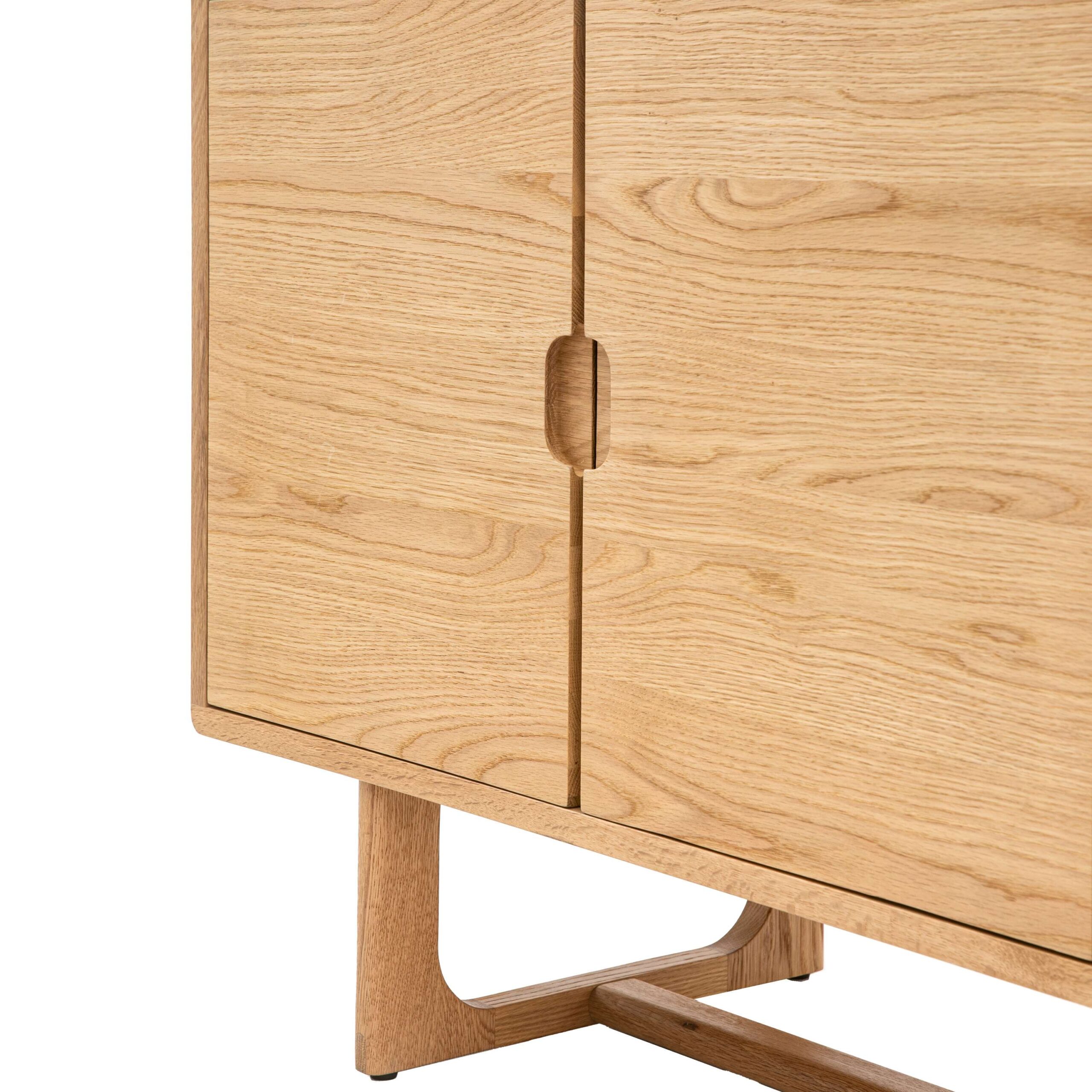 Calder 4 Door Sideboard Natural - Image 4