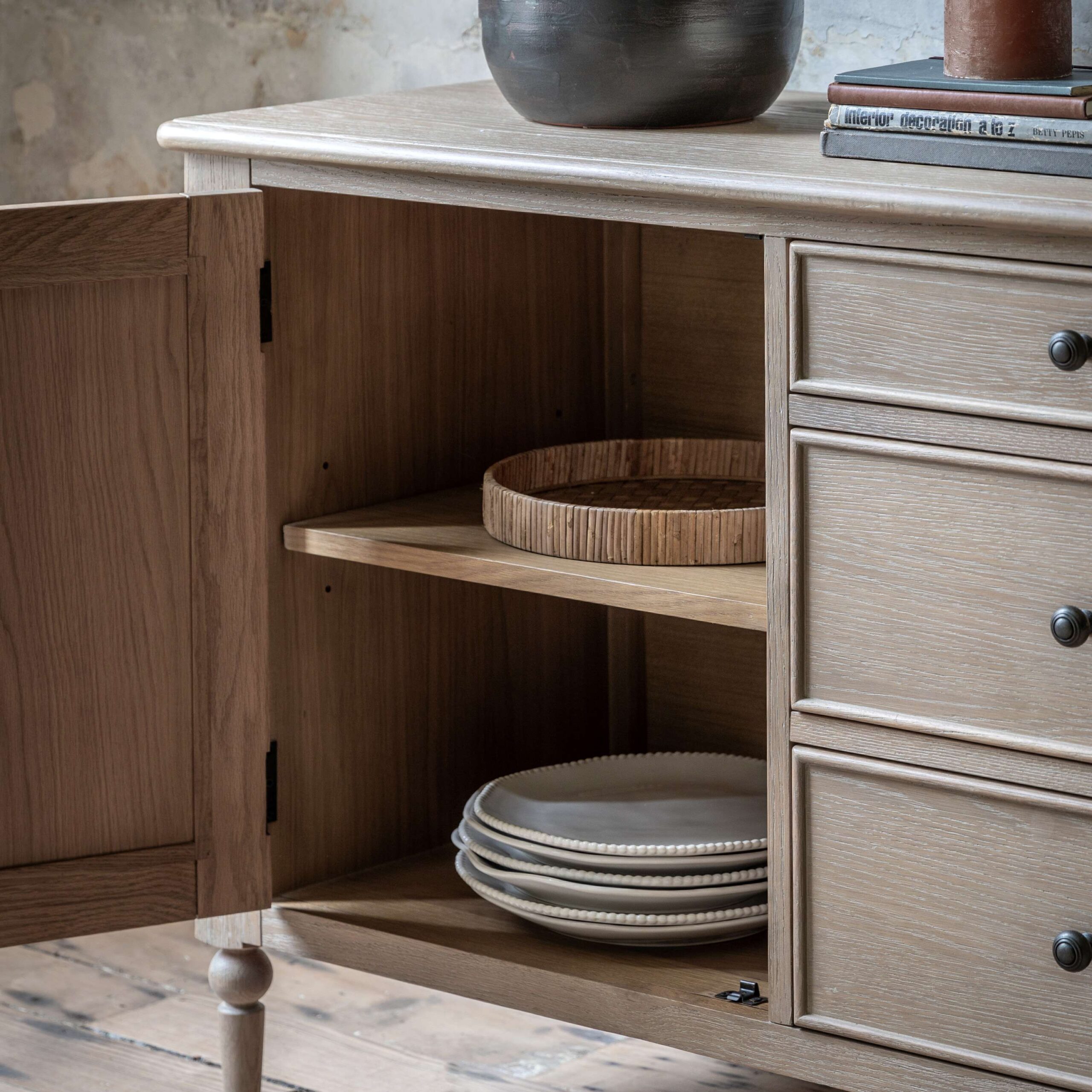 Atelier 2 Door 3 Drawer Sideboard - Image 3