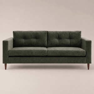 rengard home indoor interior furniture 3 seater sofa green fabric stylish affordable premium