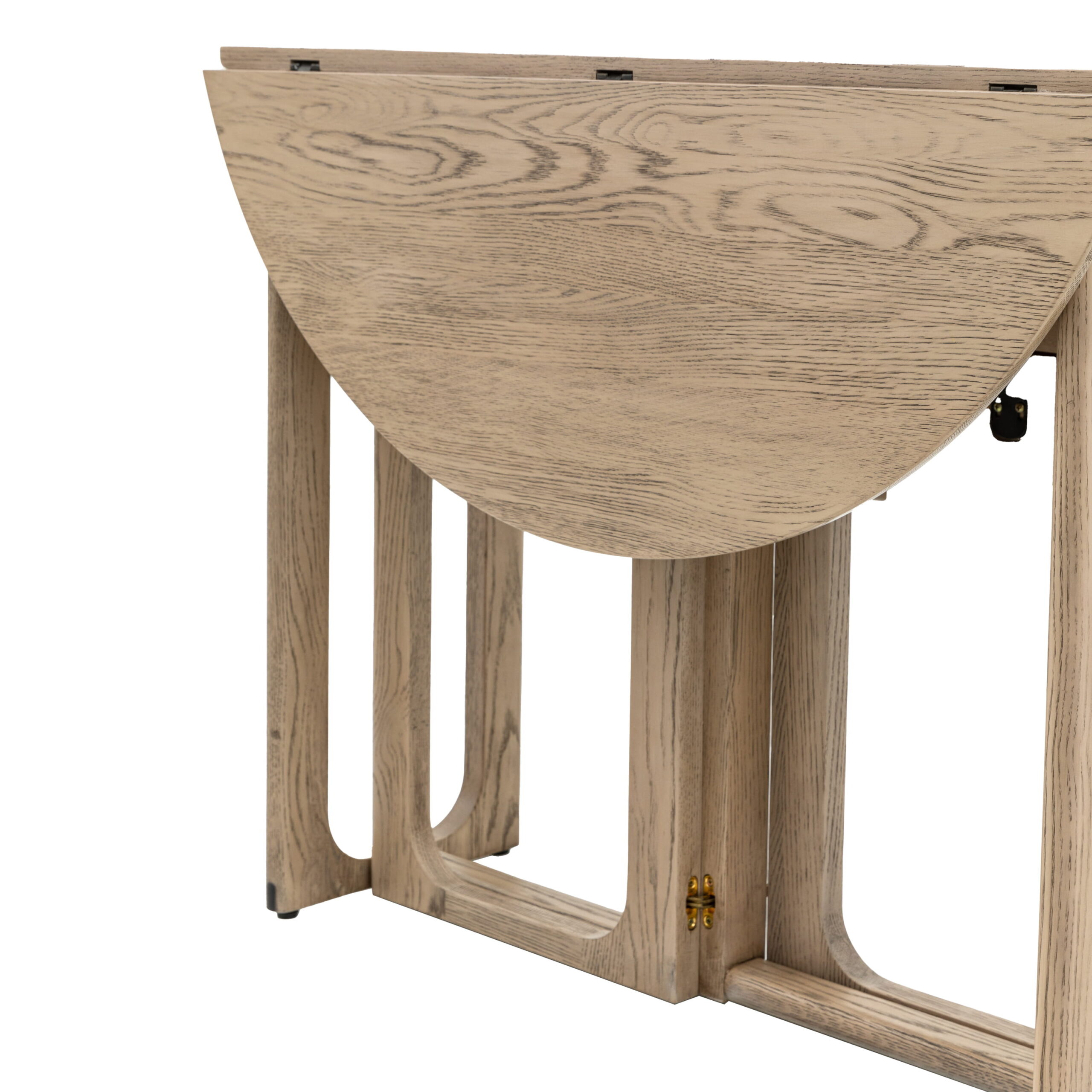 Calder Folding Dining Table Smoked - Image 5