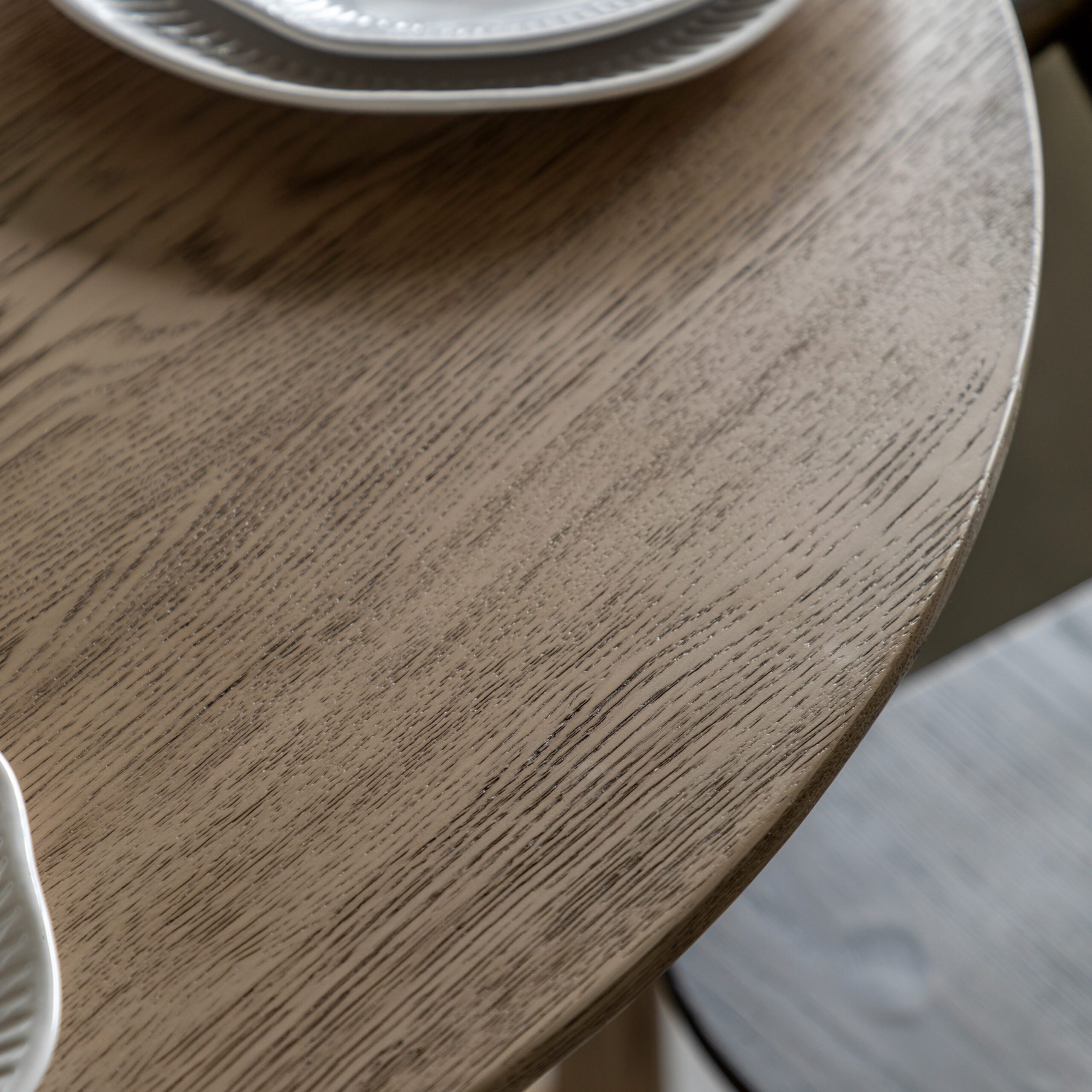Calder Folding Dining Table Smoked - Image 3