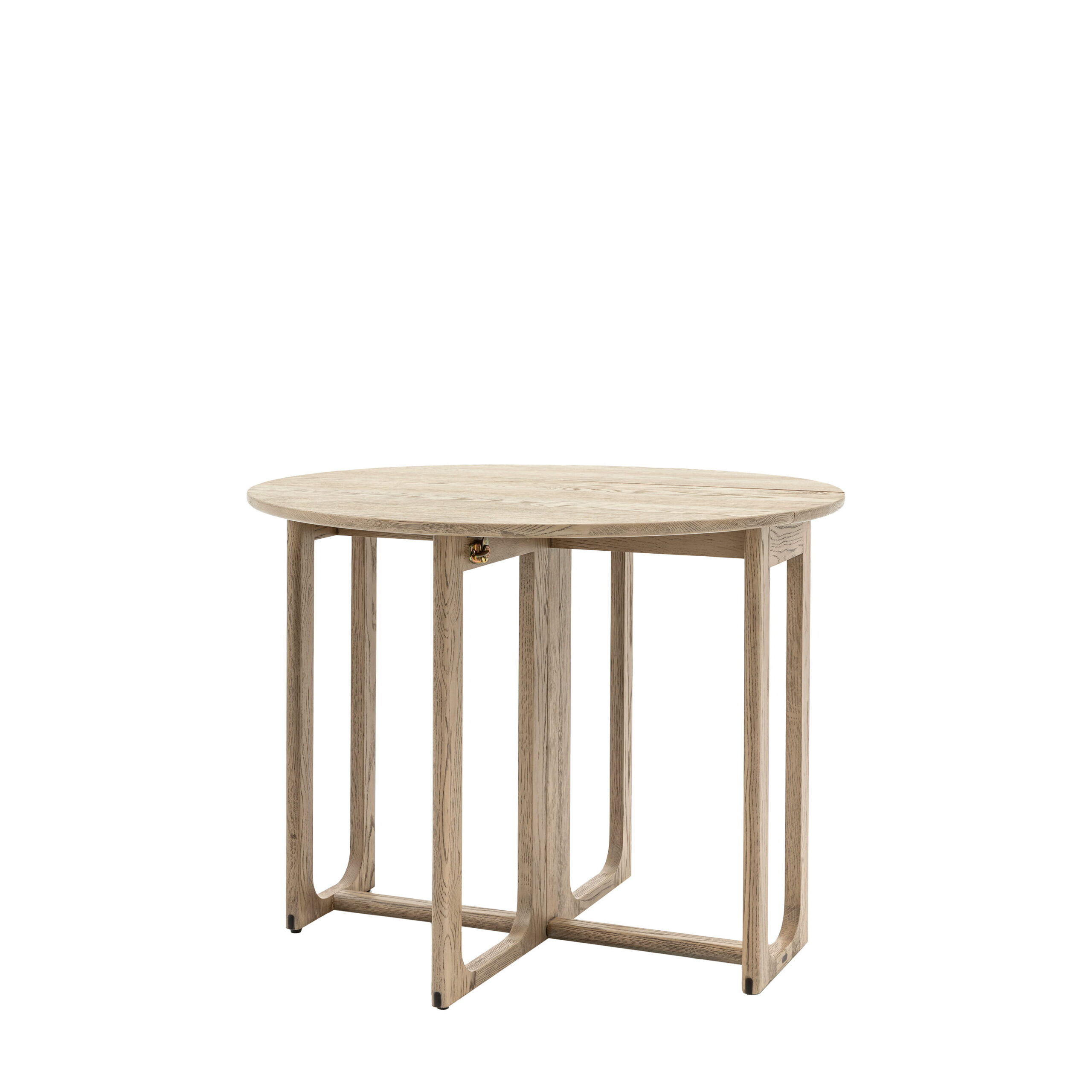 Calder Folding Dining Table Smoked - Image 6