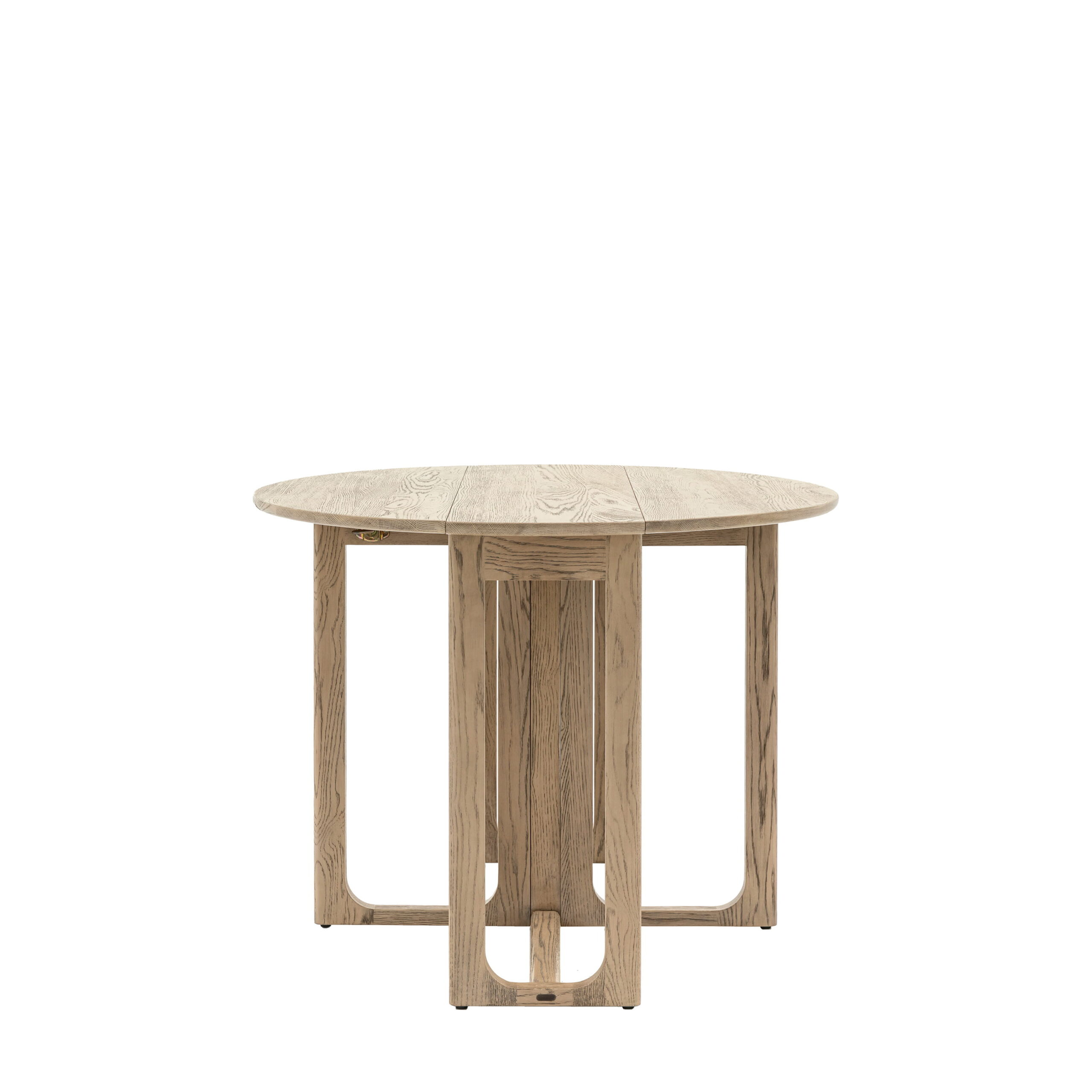 Calder Folding Dining Table Smoked - Image 8