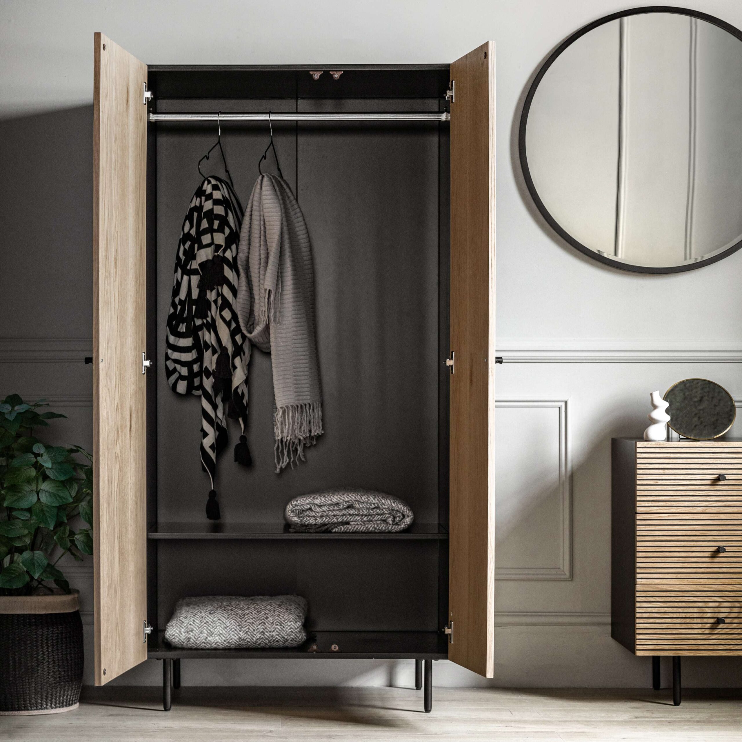 Loxley 2 Door Wardrobe - Image 2