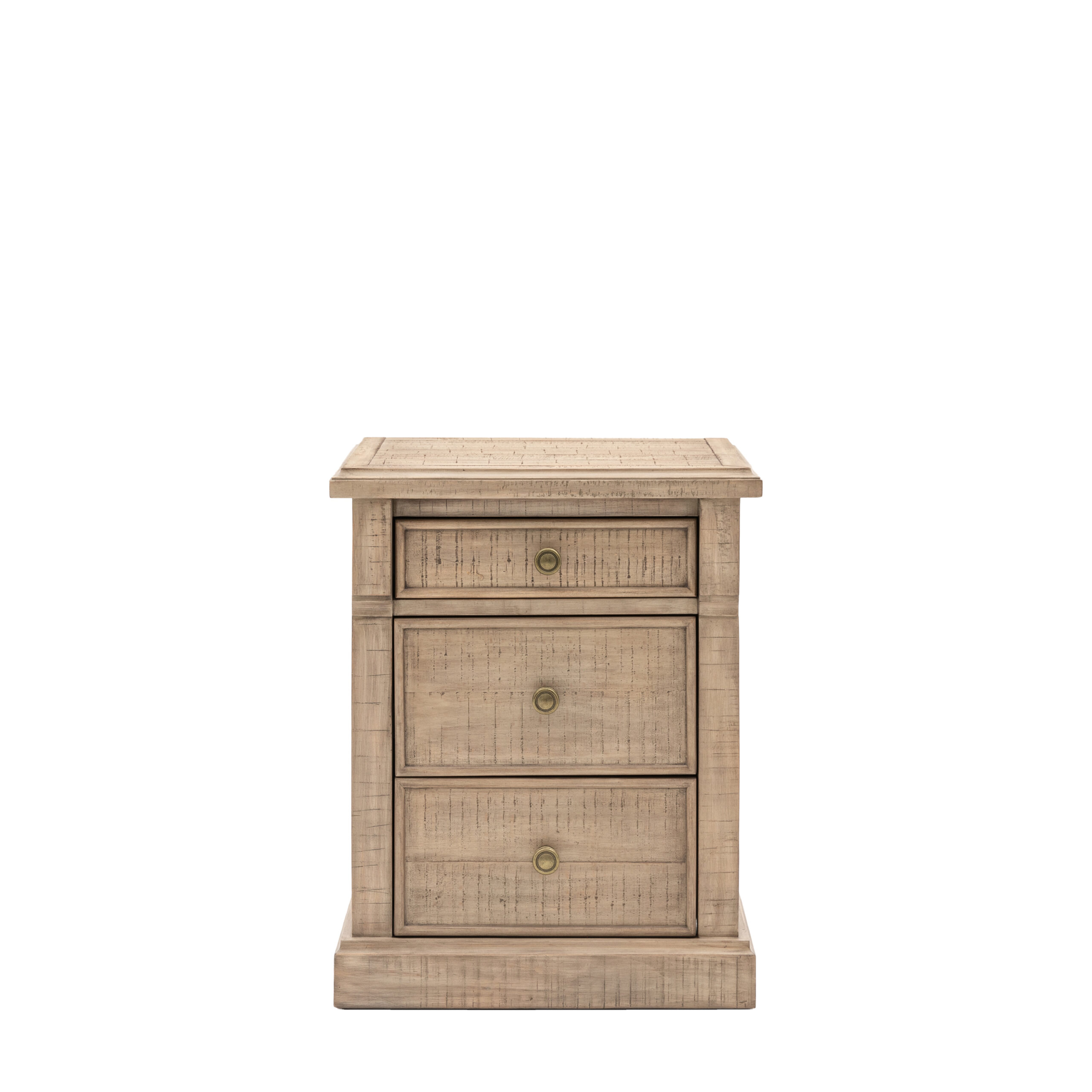 Banff 3 Drawer Bedside Table - Image 4