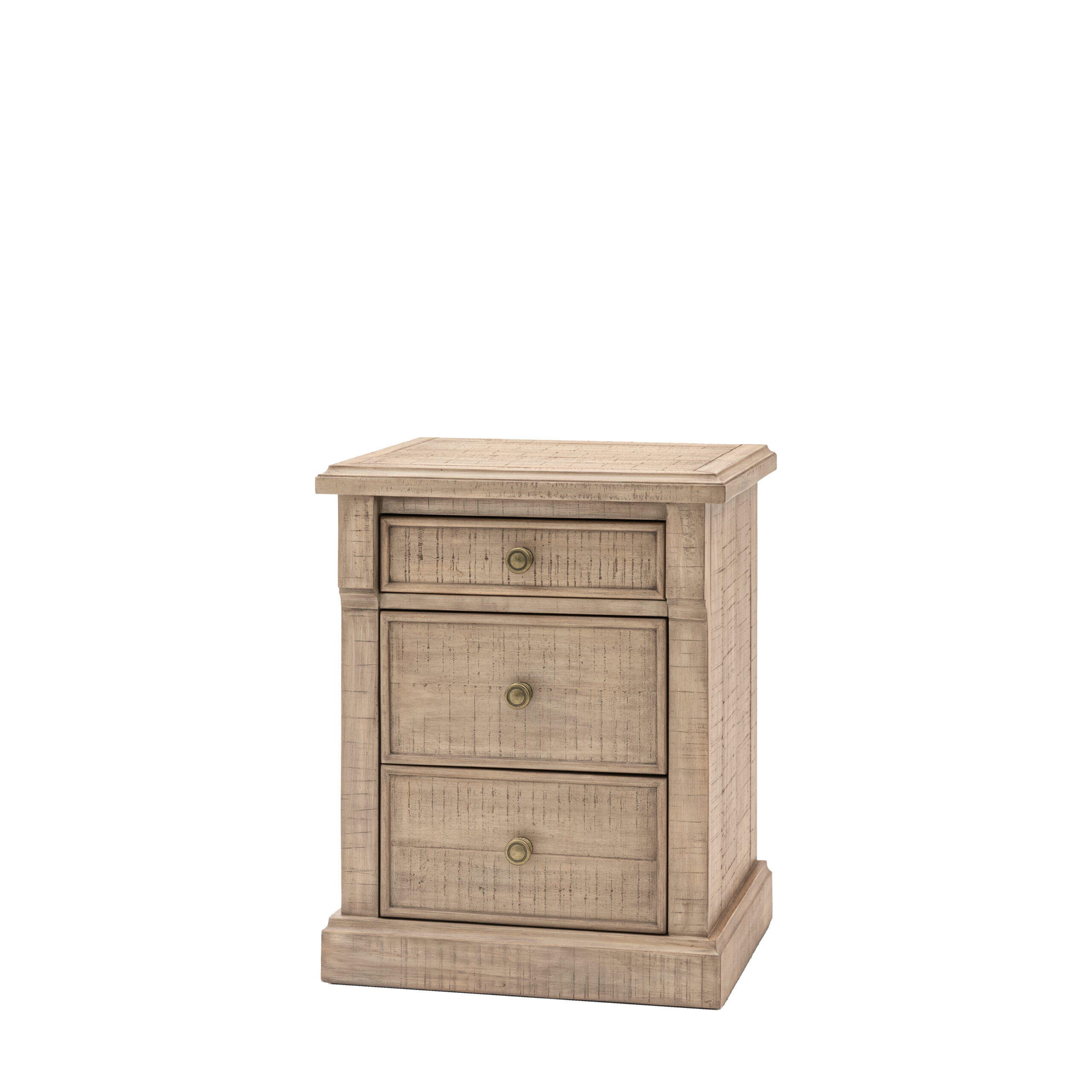 Banff 3 Drawer Bedside Table - Image 5