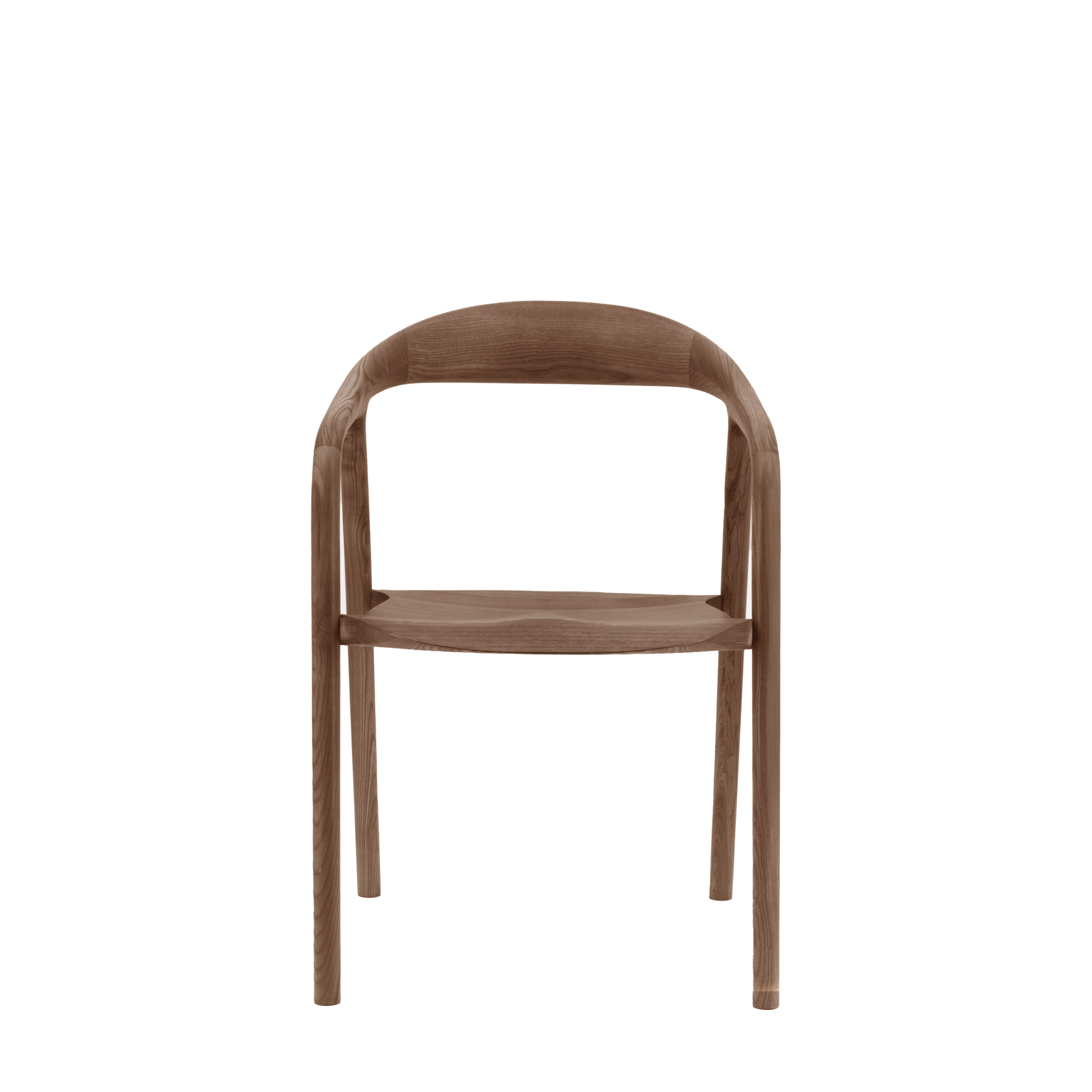 Toledo Walnut Dining Chairs - Set of 2 Chairs - Image 2