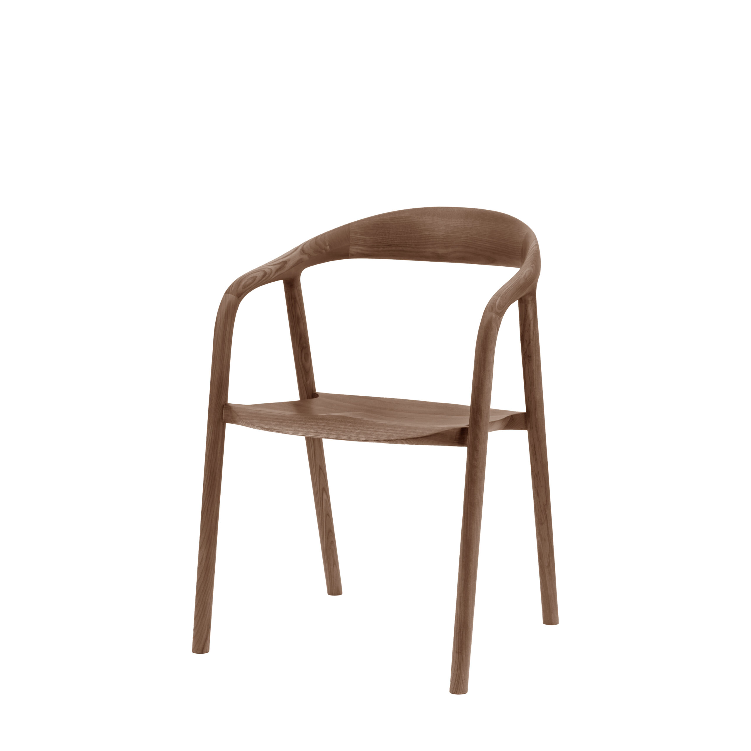 Toledo Walnut Dining Chairs - Set of 2 Chairs - Image 3