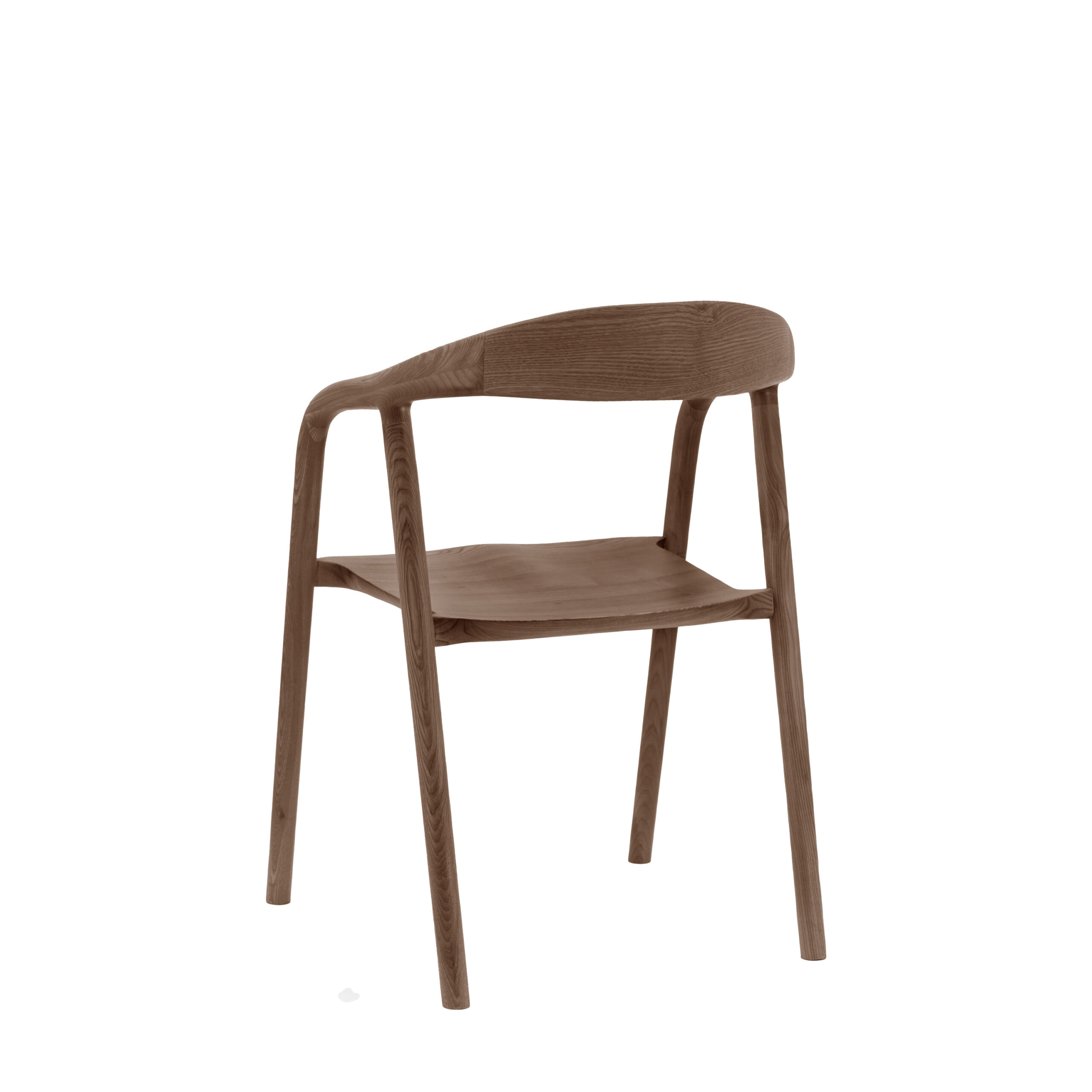 Toledo Walnut Dining Chairs - Set of 2 Chairs - Image 5