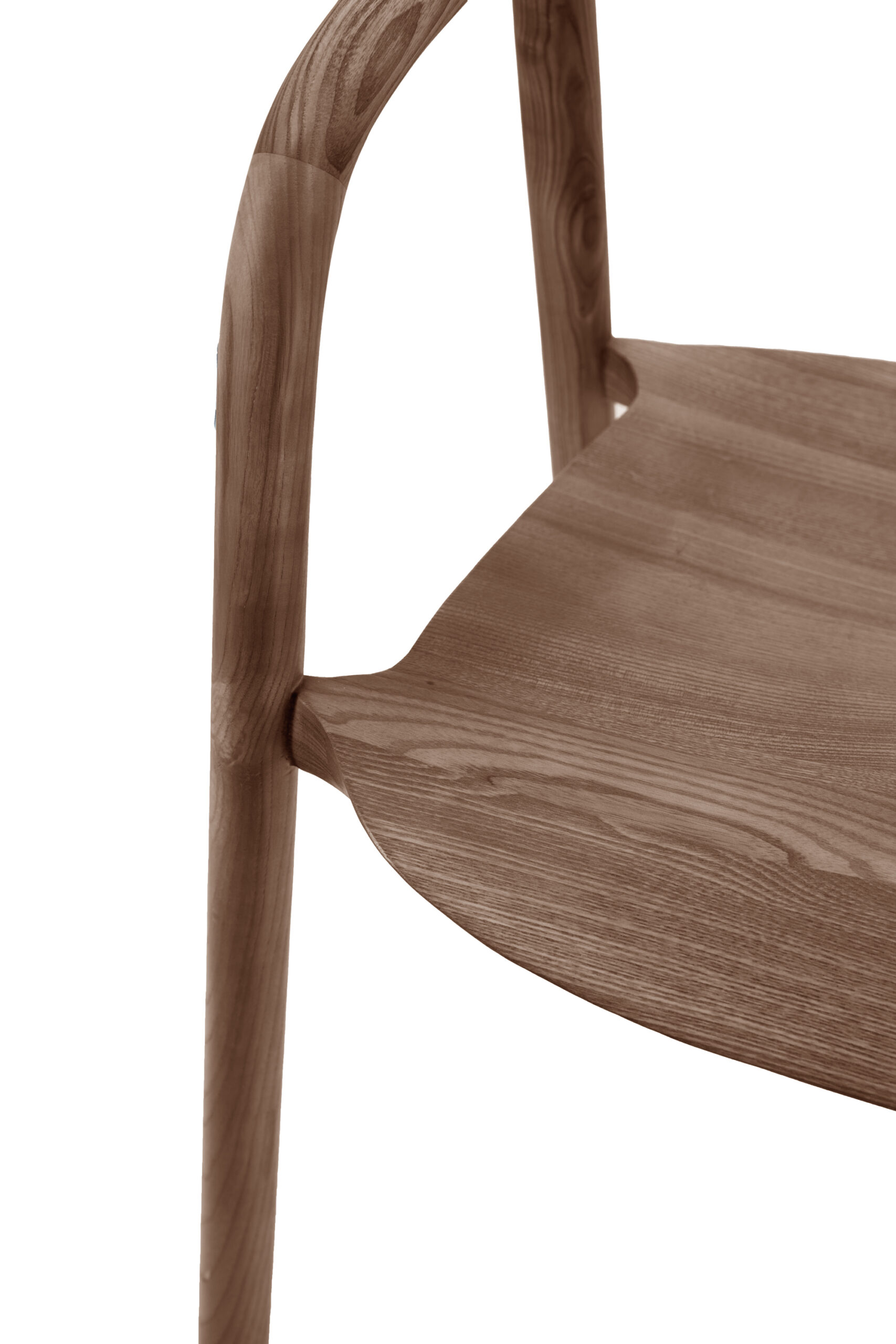 Toledo Walnut Dining Chairs - Set of 2 Chairs - Image 6