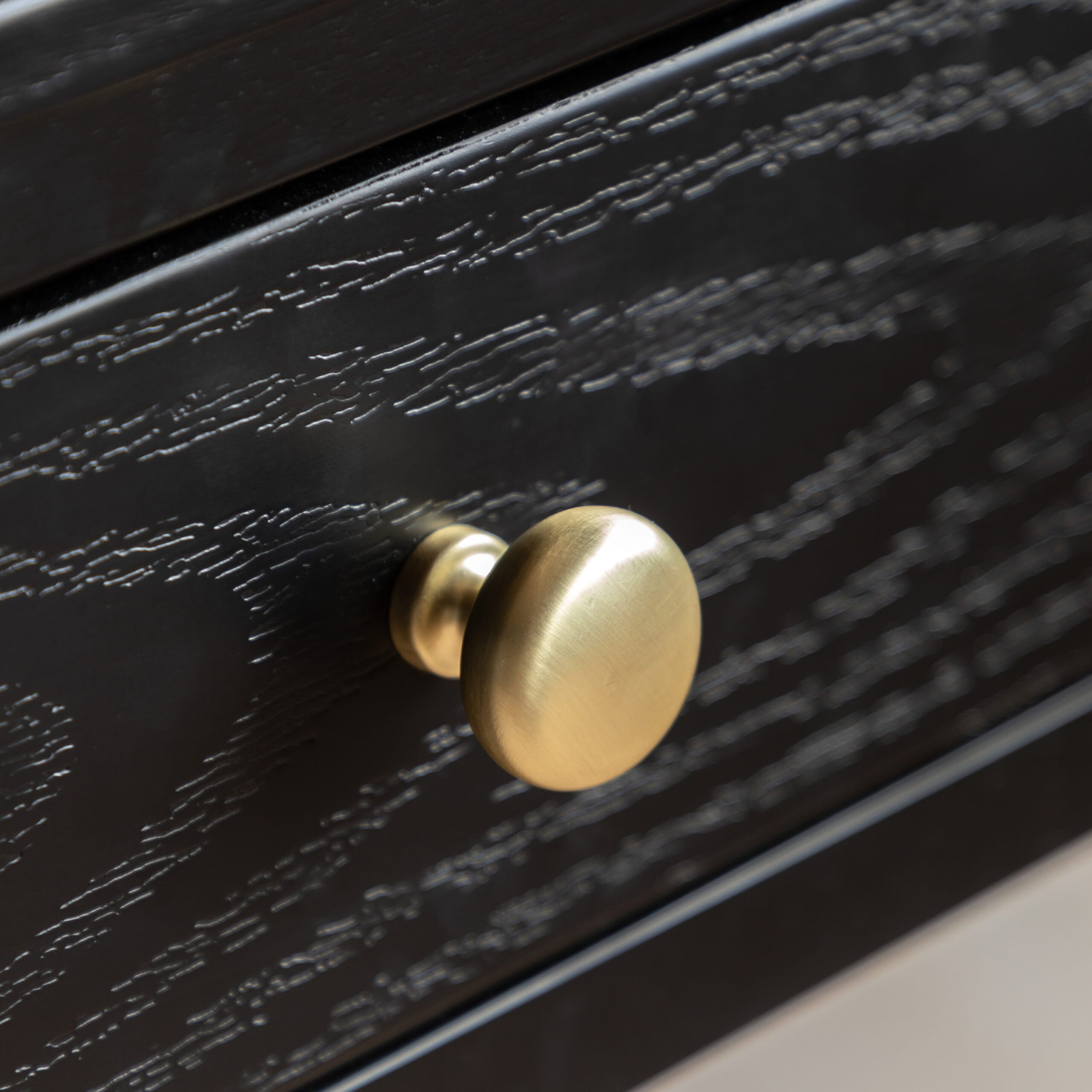 Marlow 2 Drawer Console in Black - Image 3