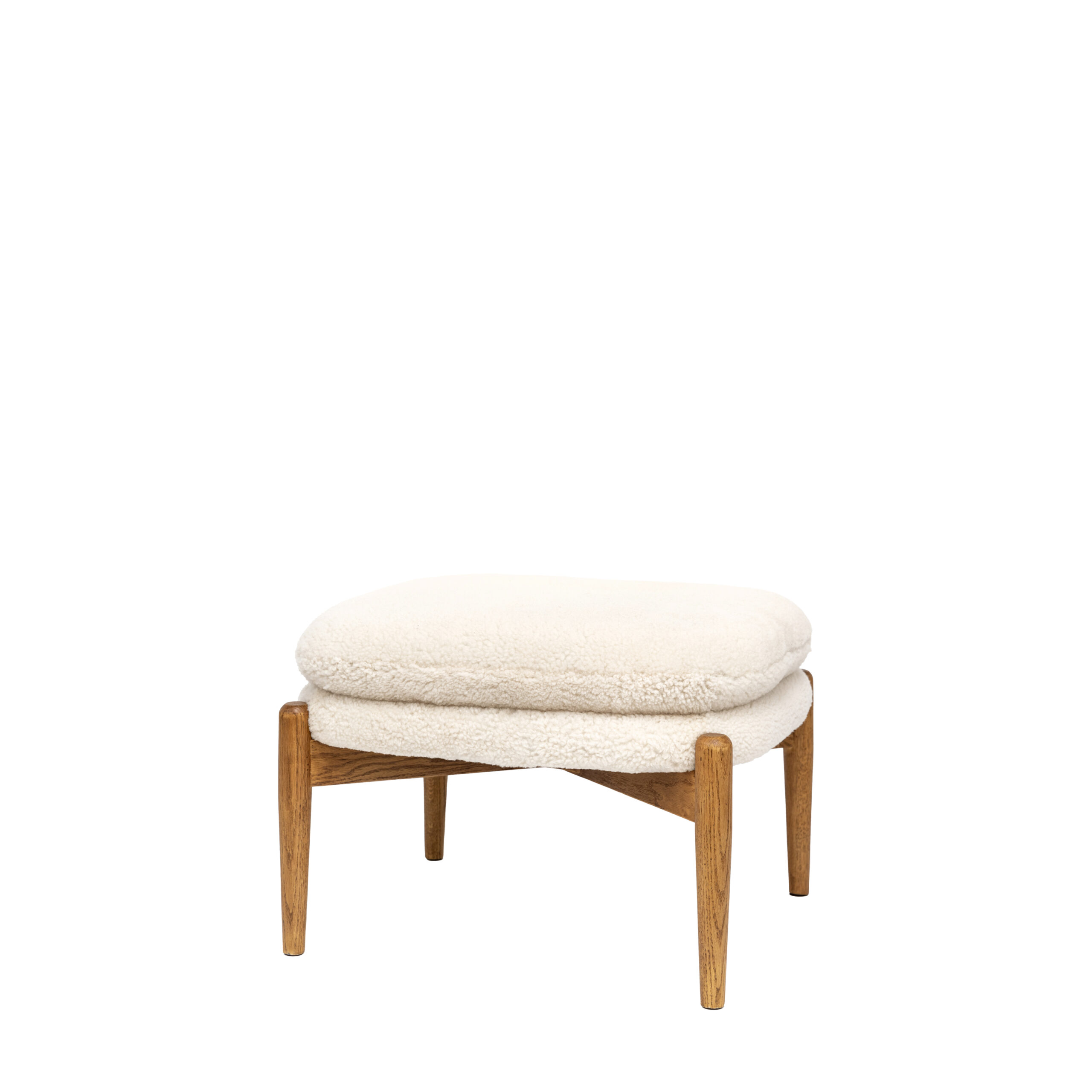Camden Footstool Sheepskin - Image 5