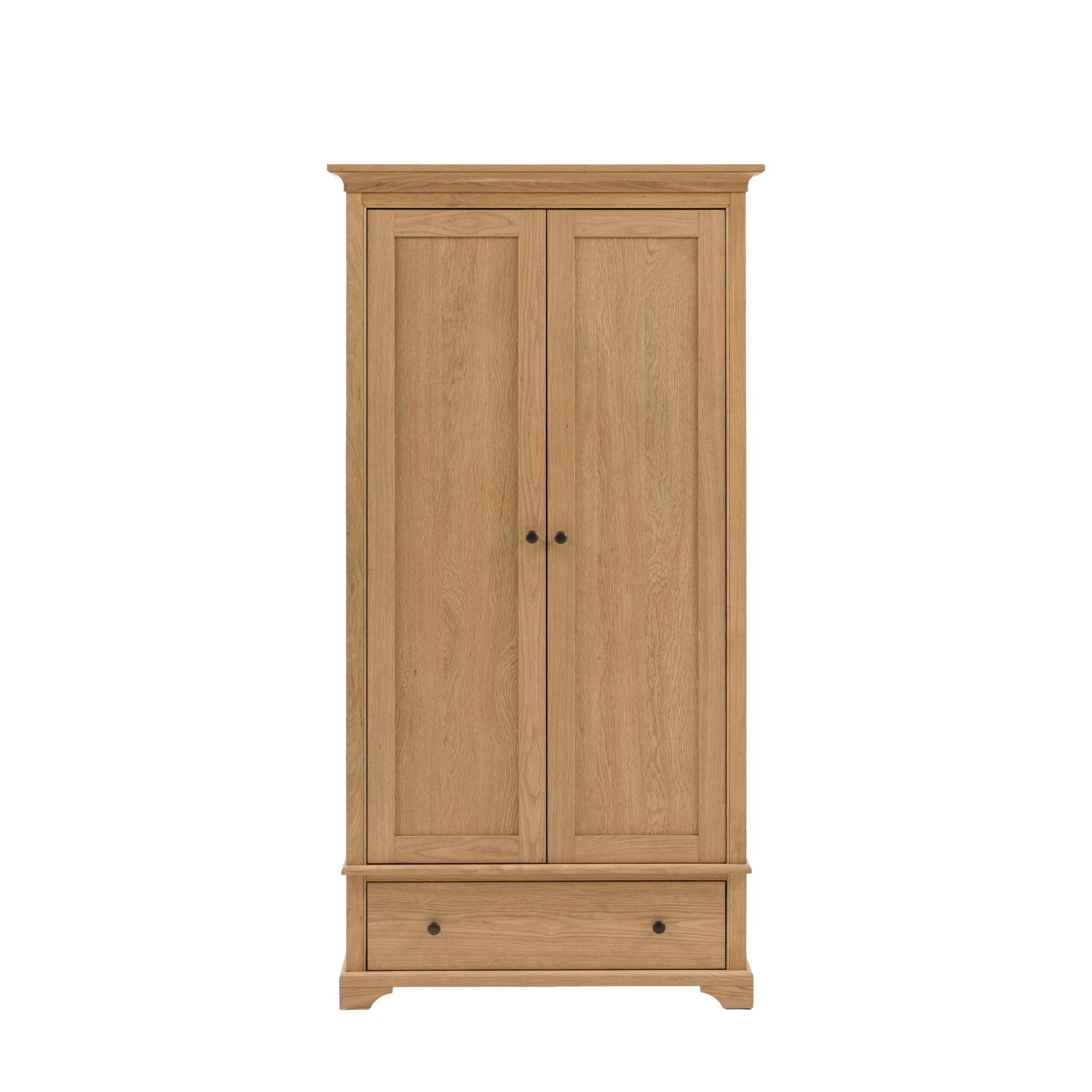 Harbury 2 Door 1 Drawer Wardrobe - Image 7