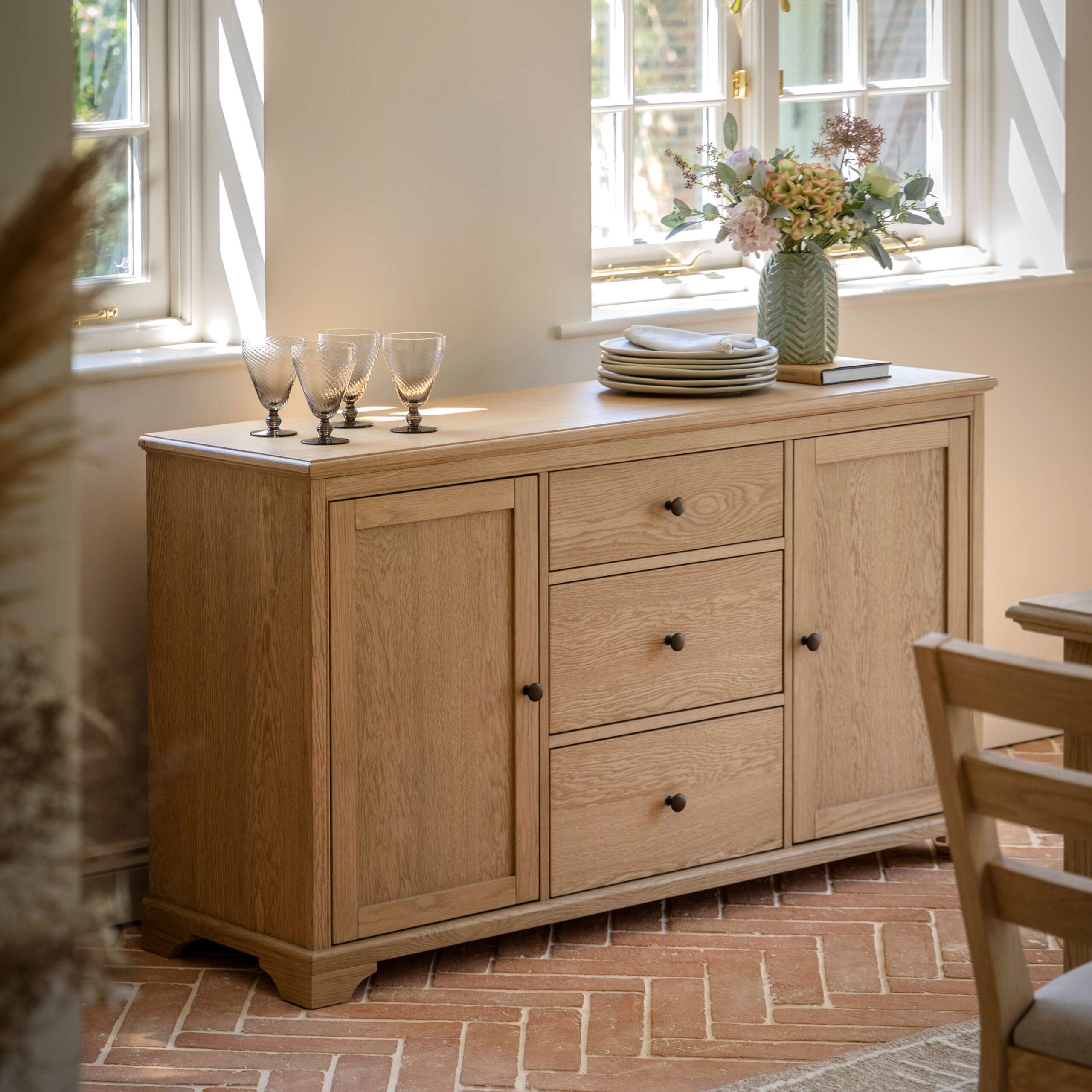 Harbury 2 Door 3 Drawer Sideboard