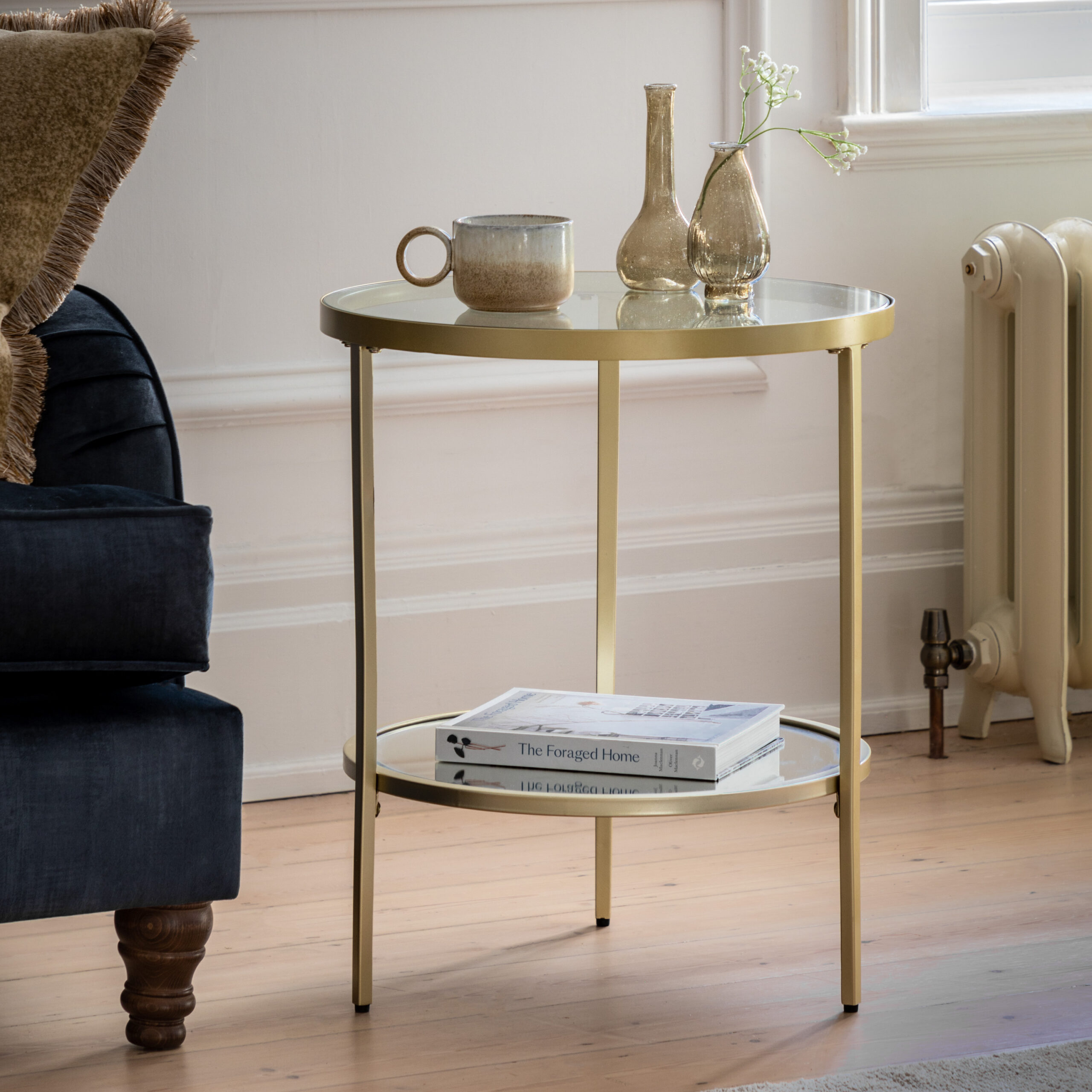 Mercer Side Table Champagne