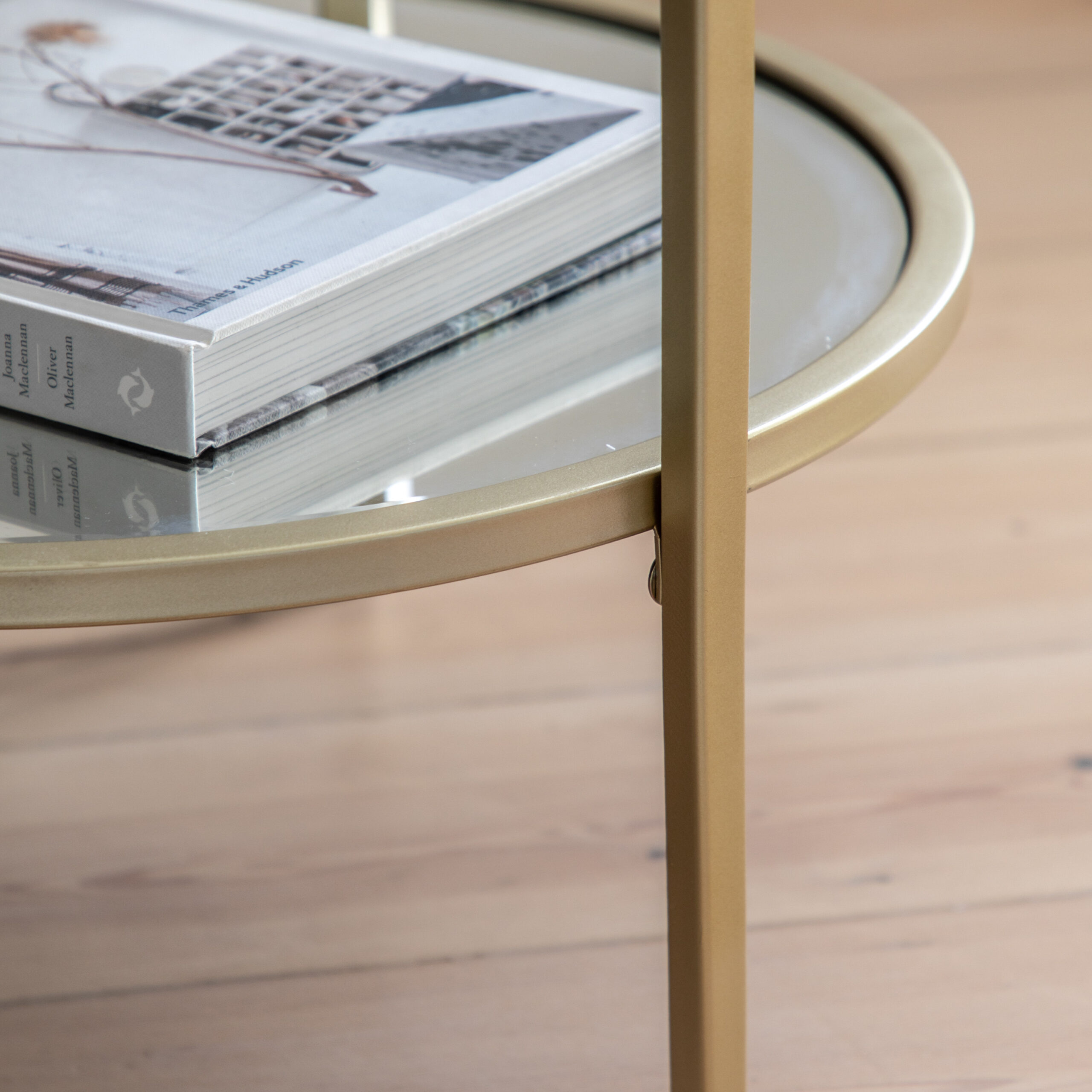 Mercer Side Table Champagne - Image 2