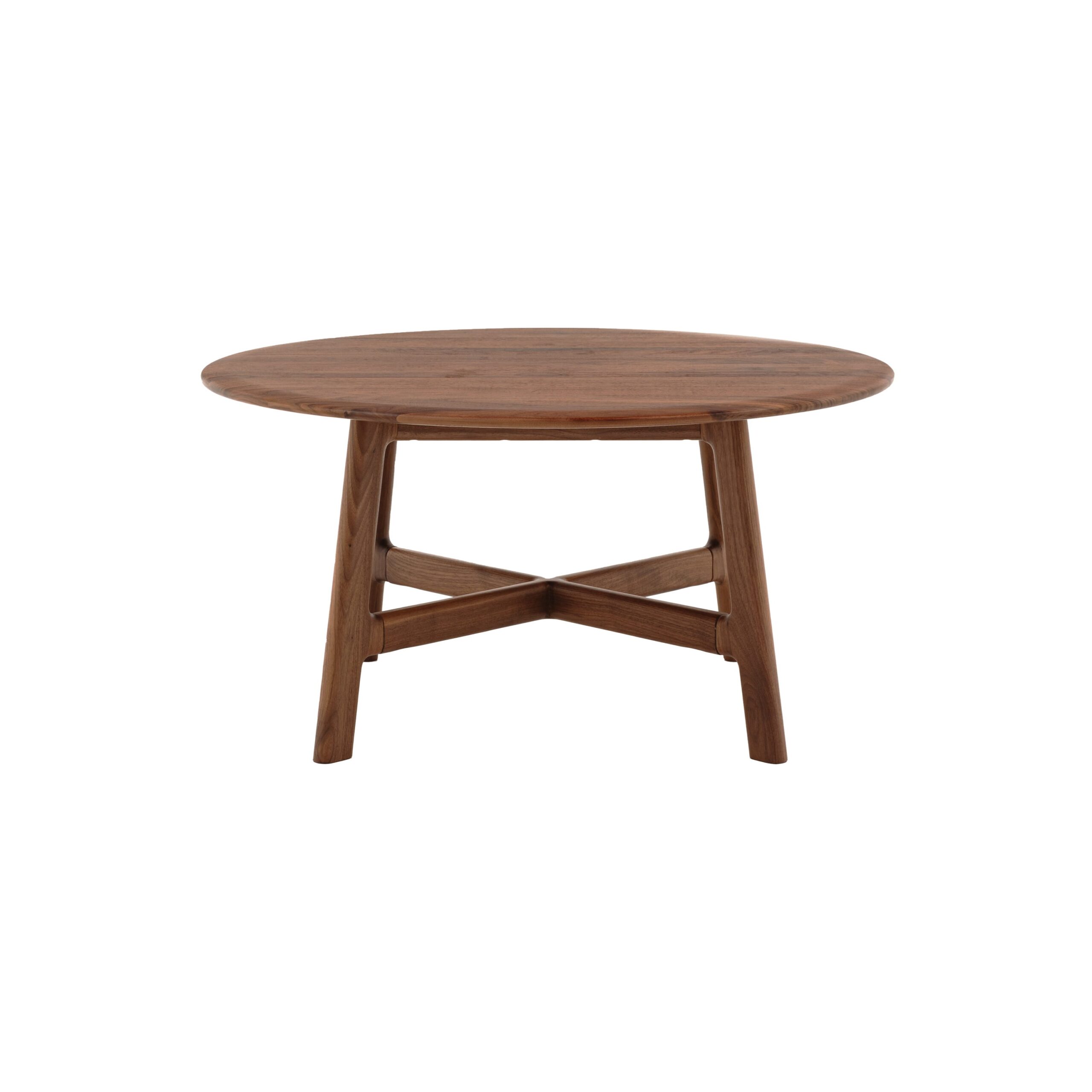 Toledo Round Coffee Table Walnut - Image 4
