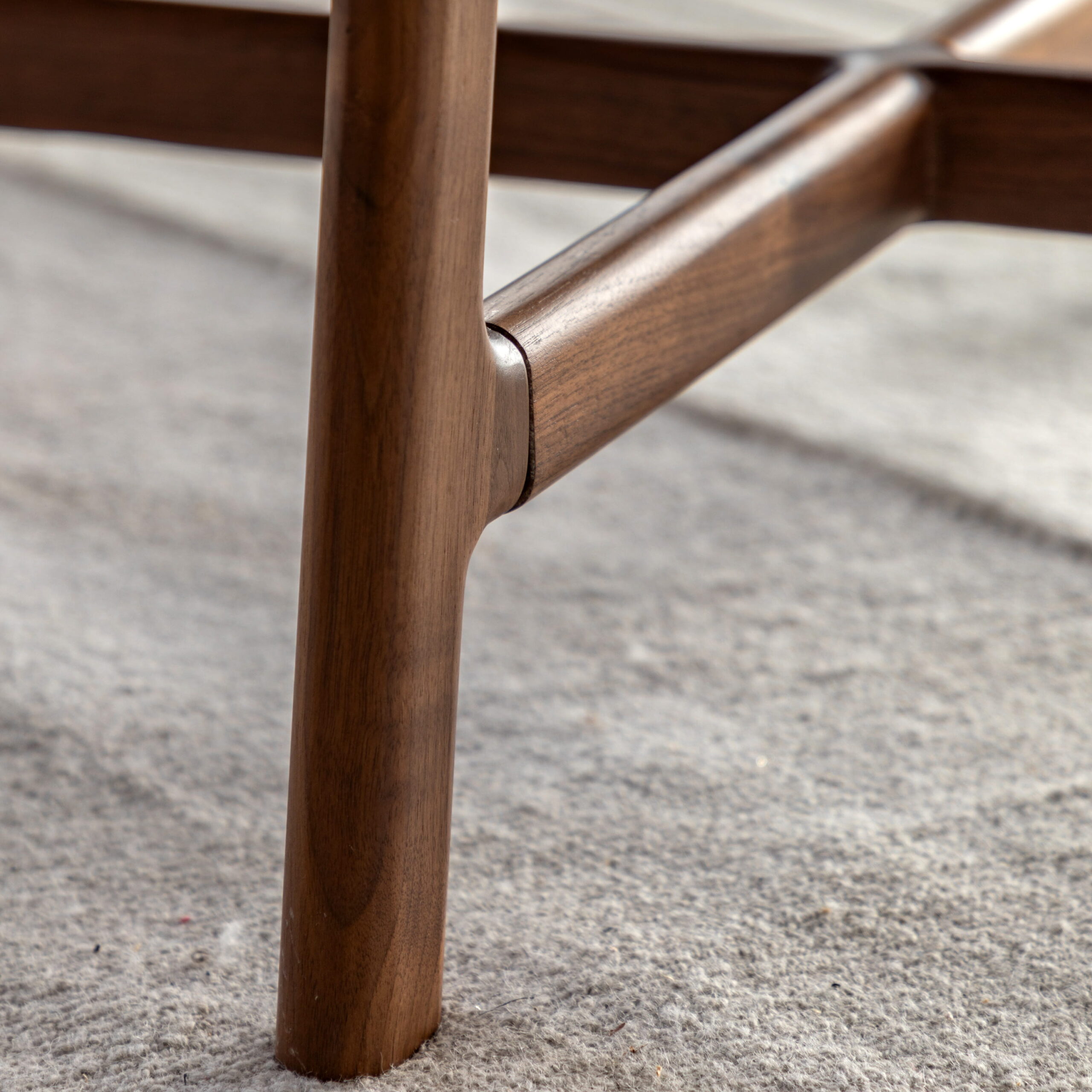 Toledo Round Coffee Table Walnut - Image 3