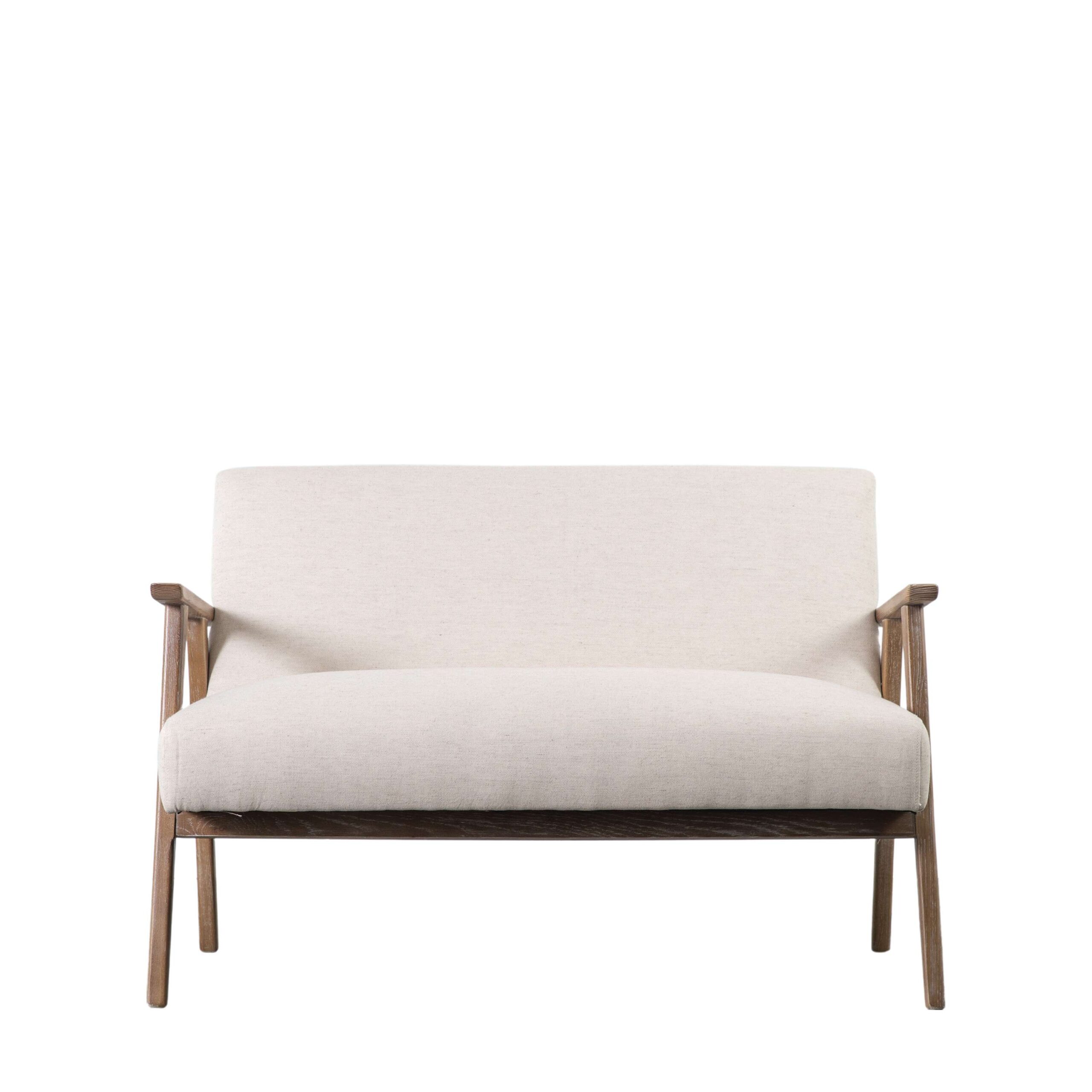 Goodwick 2 Seater Sofa Natural Linen - Image 6