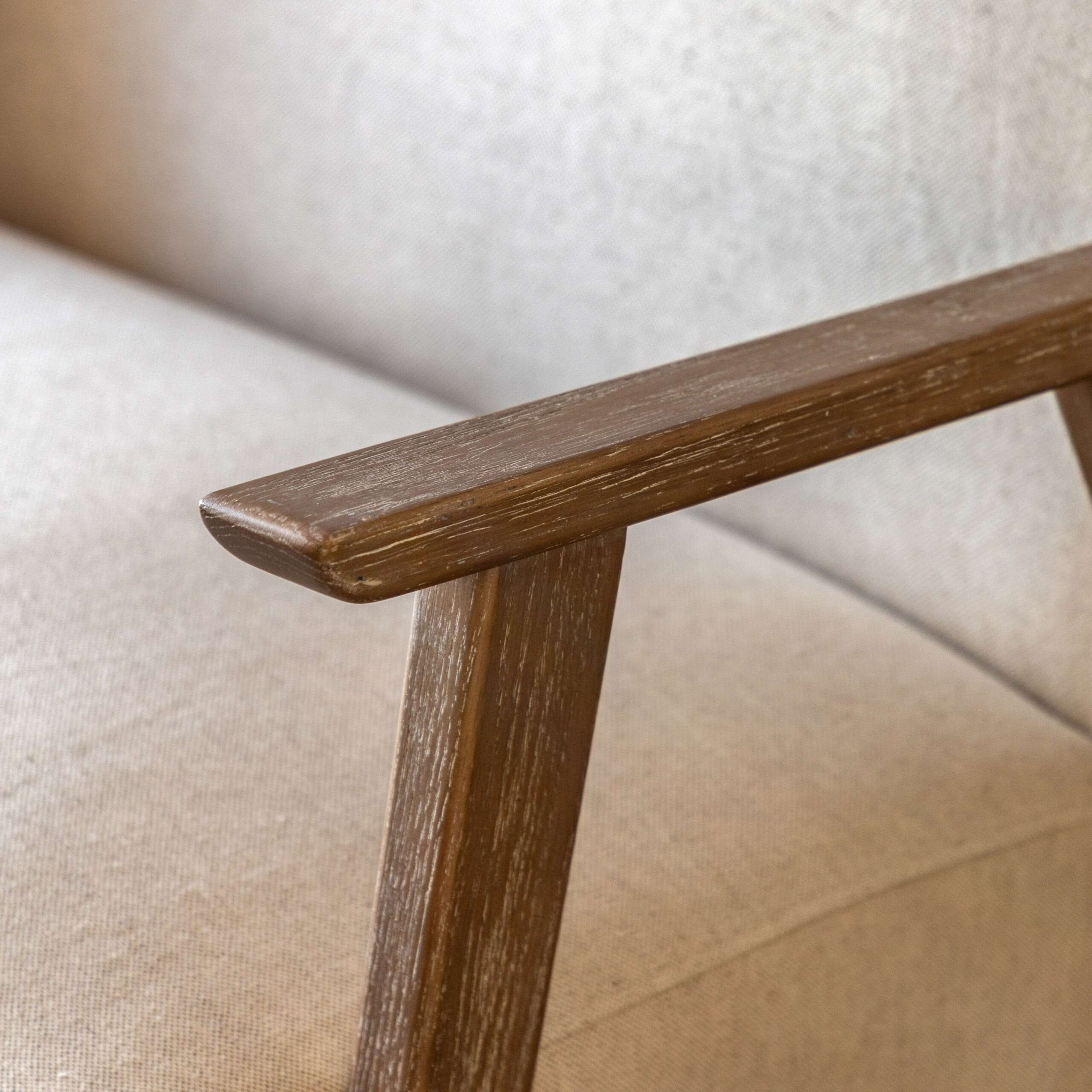 Goodwick 2 Seater Sofa Natural Linen - Image 4