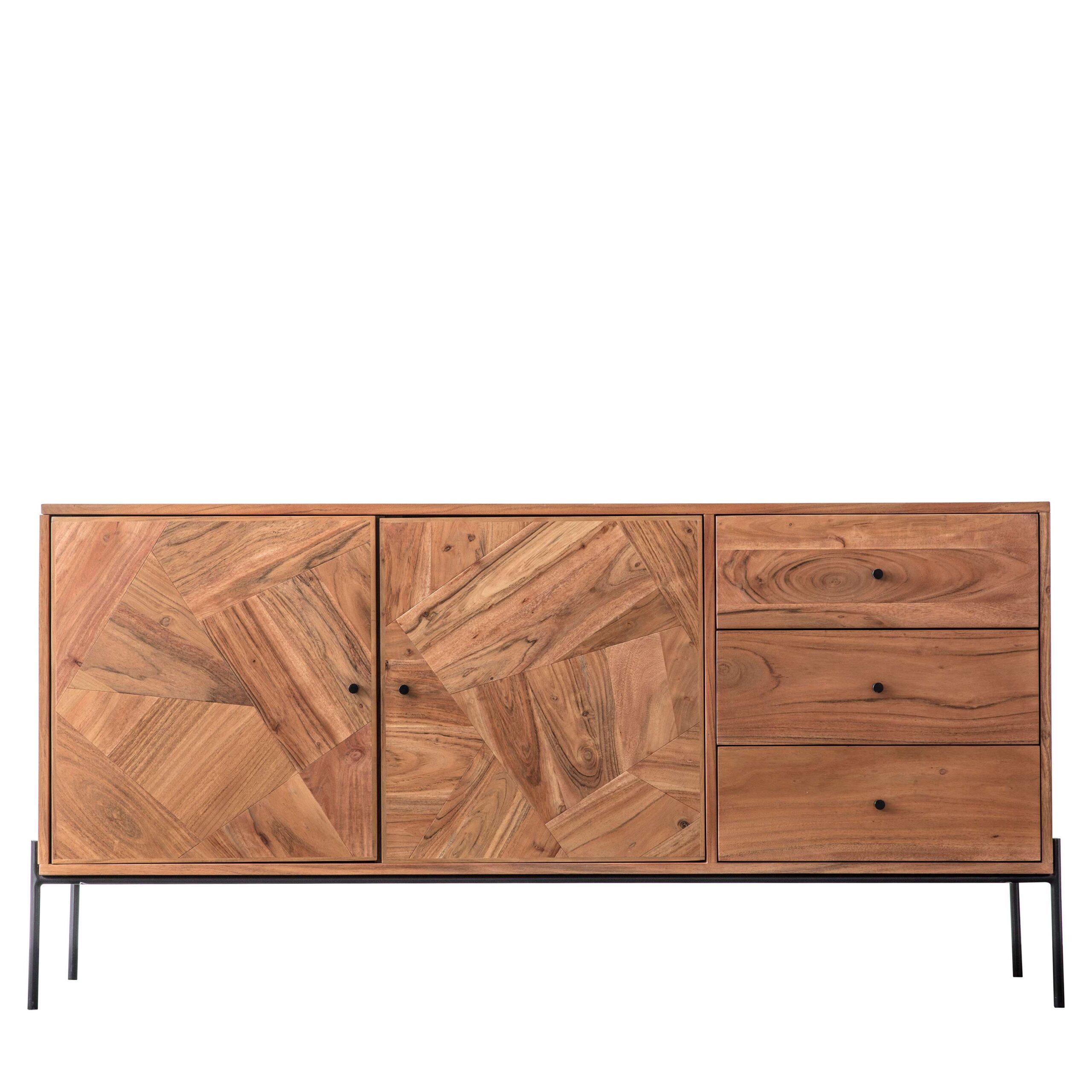 Dakota 2 Door 3 Drawer Sideboard - Image 6