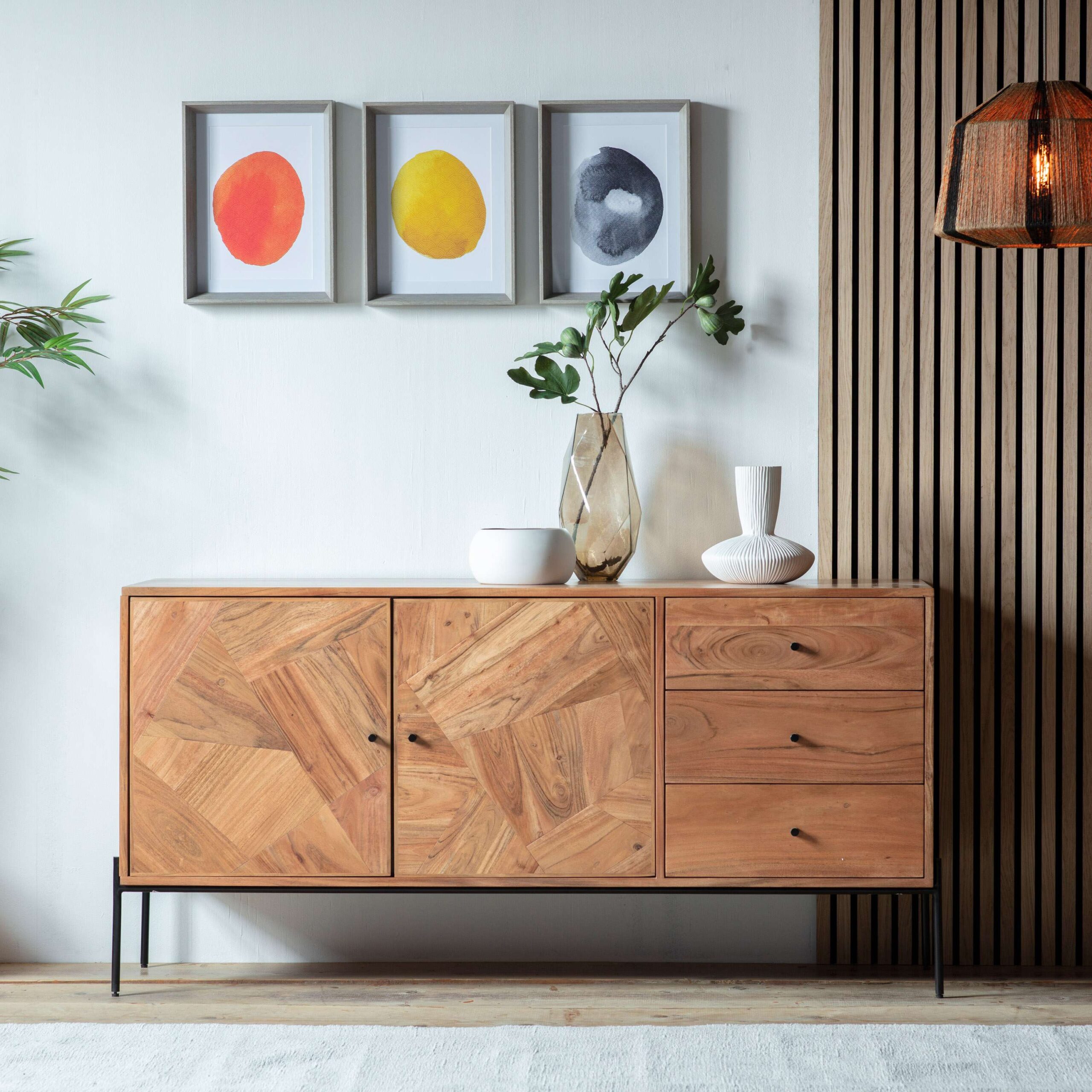 Dakota 2 Door 3 Drawer Sideboard
