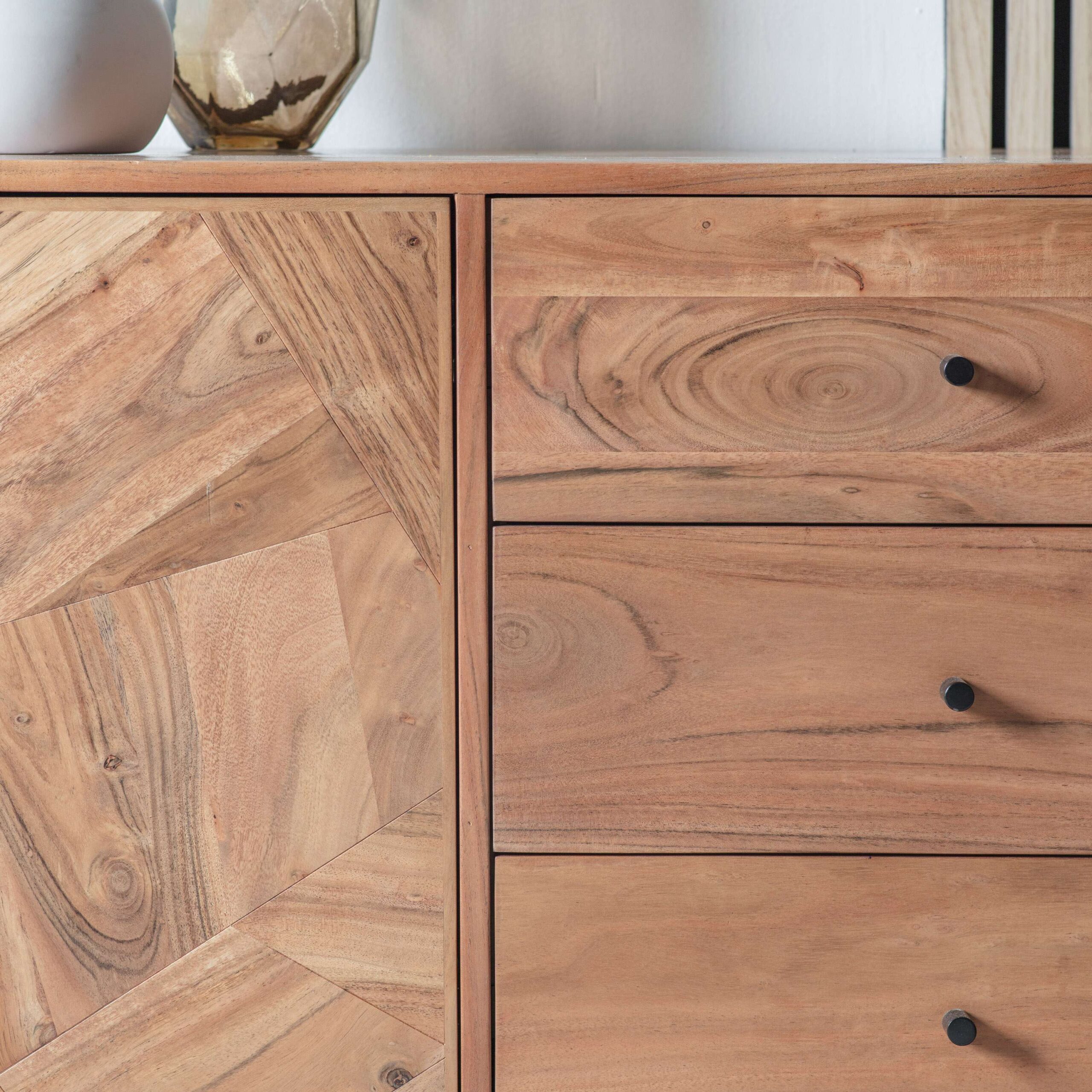 Dakota 2 Door 3 Drawer Sideboard - Image 3