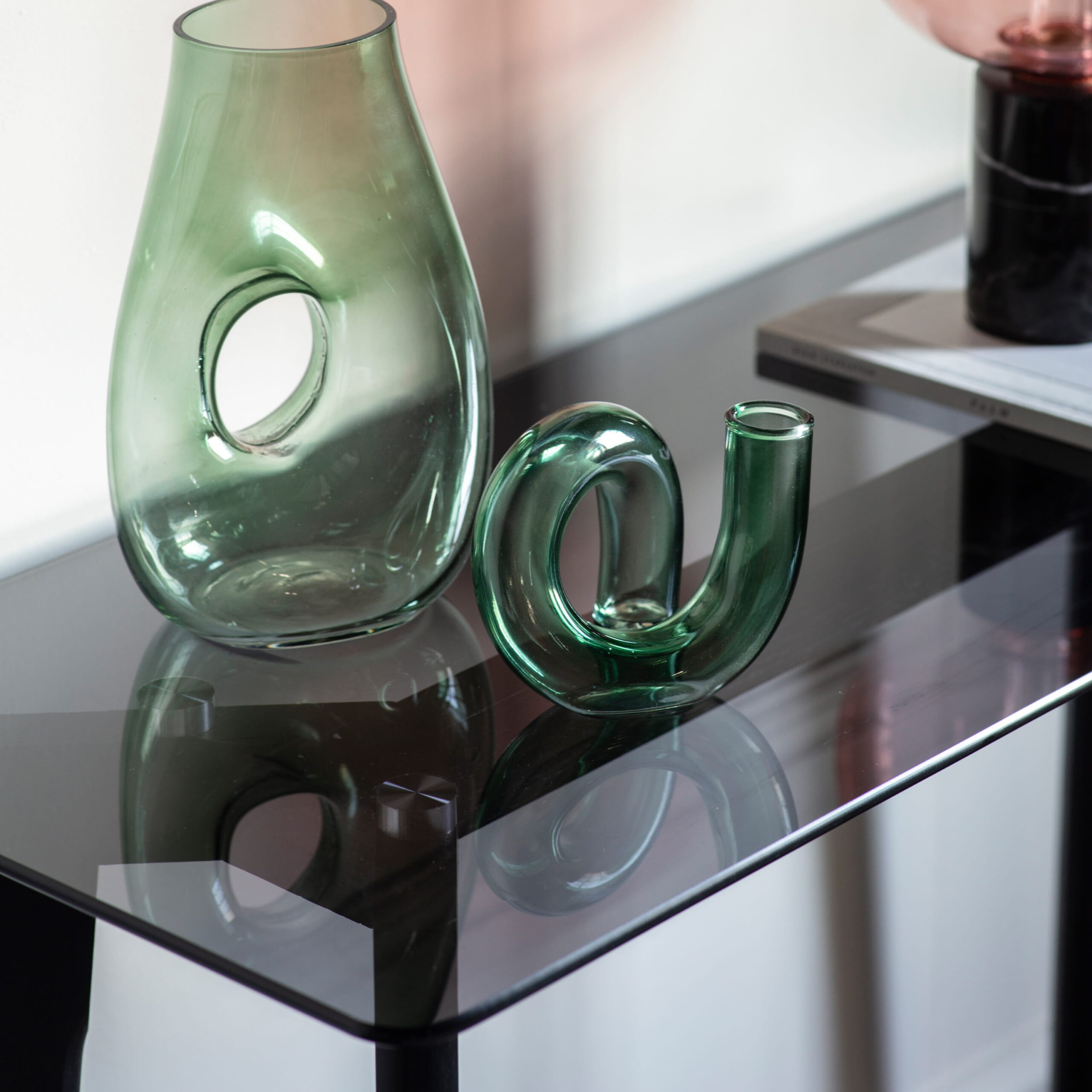 Monroe Console Table in Black - Image 2