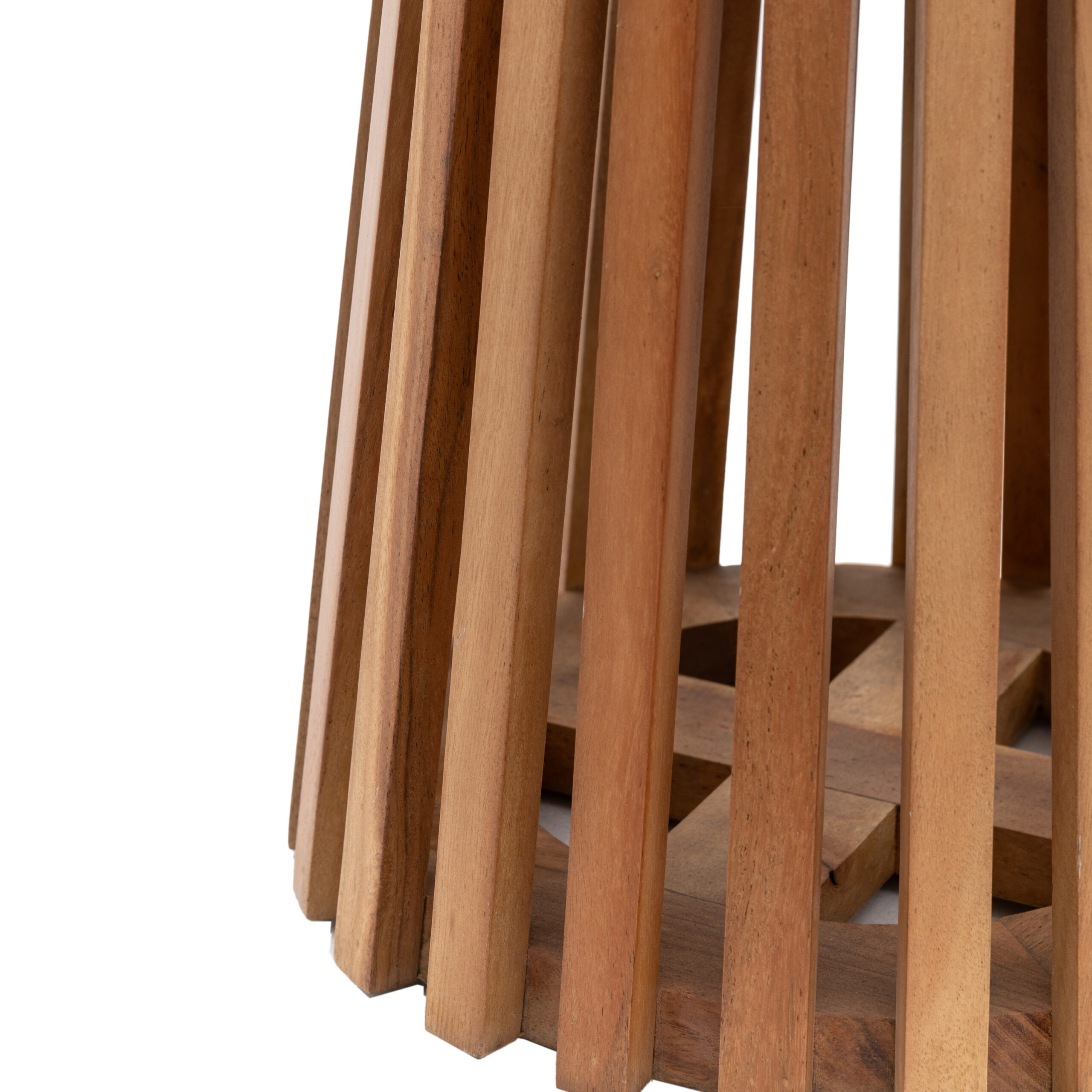 Fairmont Slatted Side Table - Image 4
