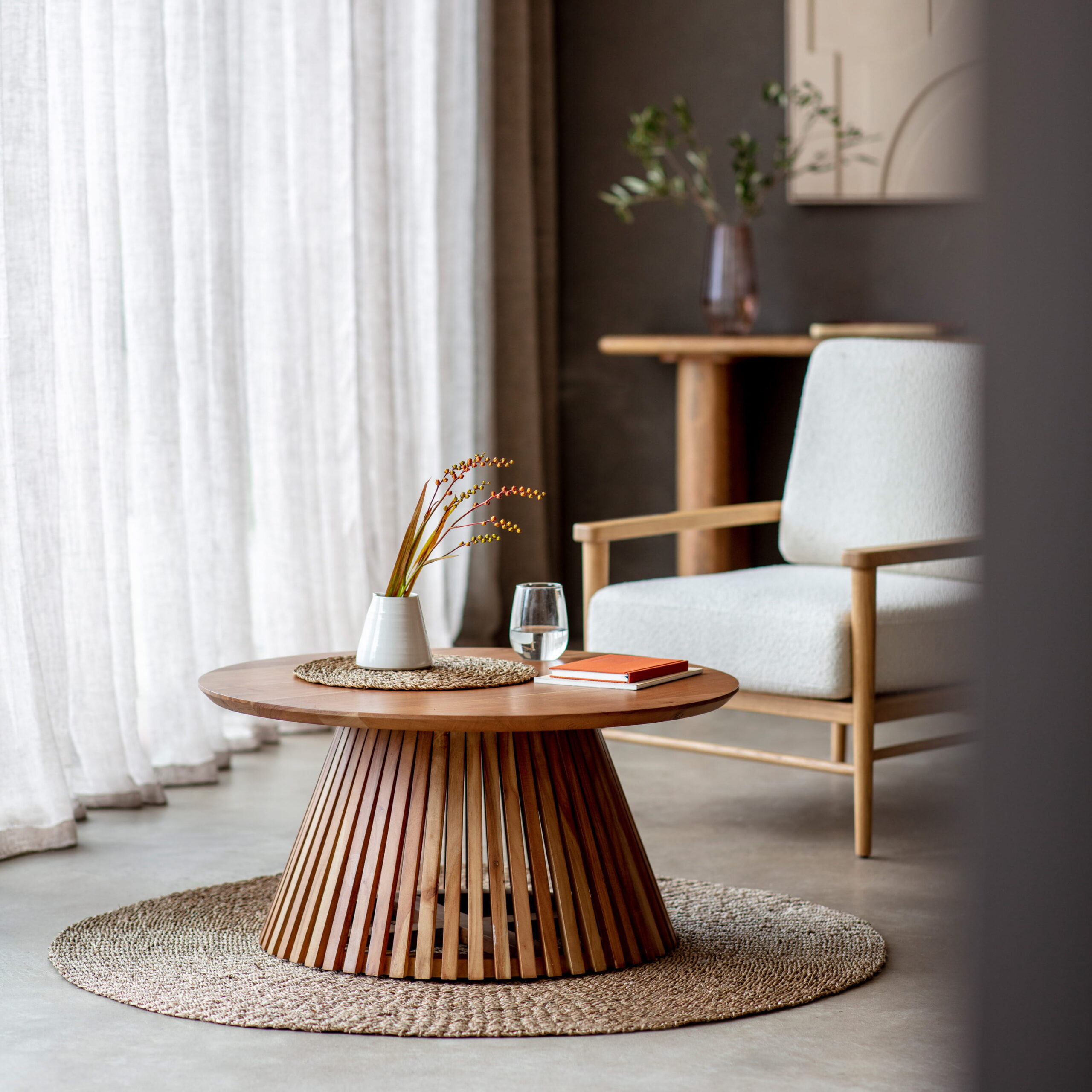 Fairmont Slatted Coffee Table
