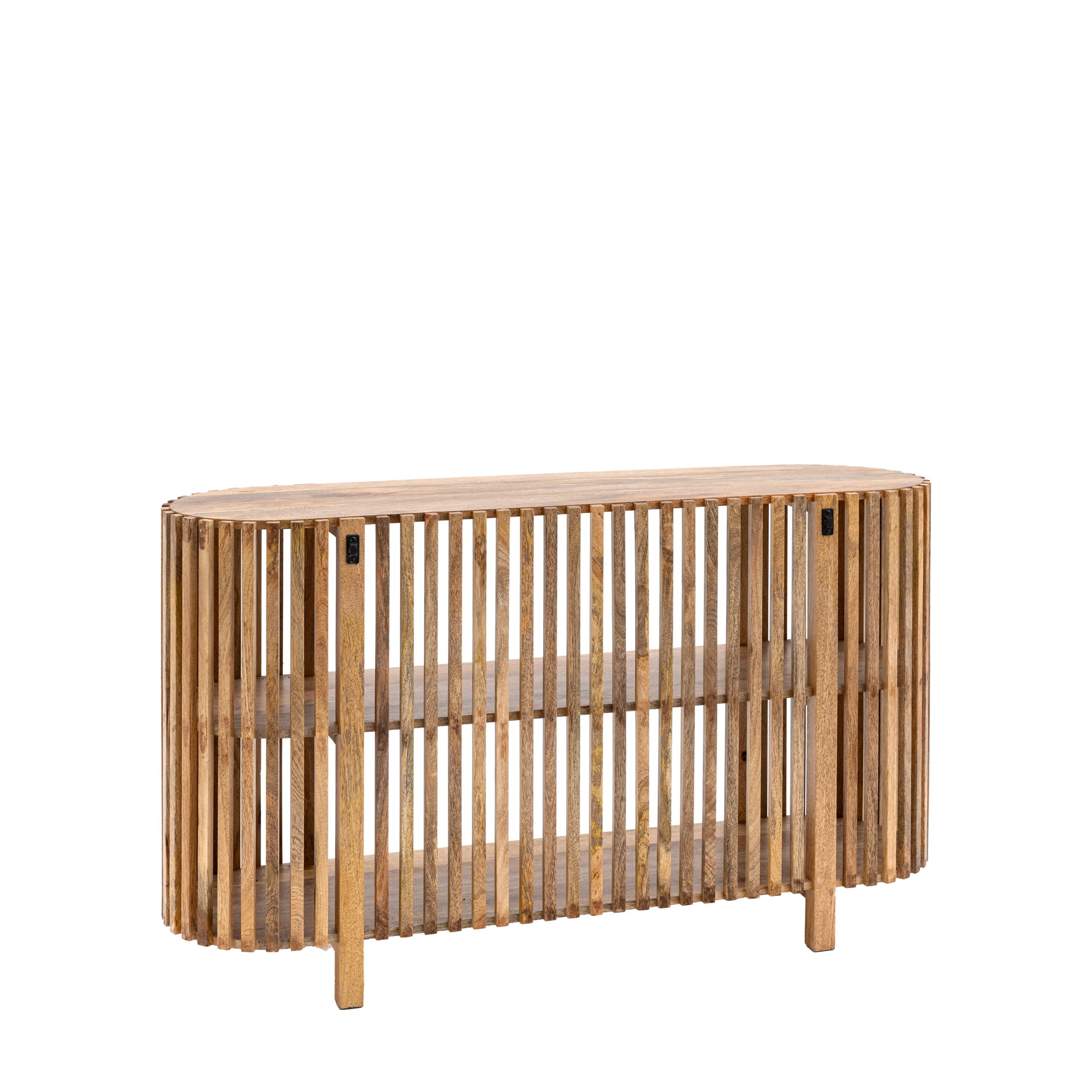 Bergen Slatted Console Table - Image 6