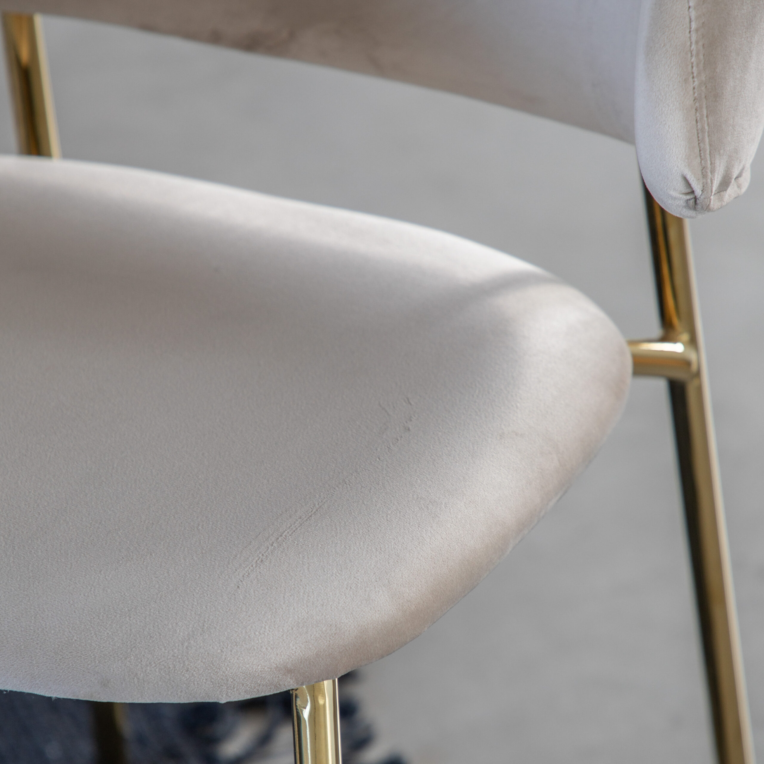 Belgravia Taupe Dining Chairs - Set of 2 Chairs - Image 2