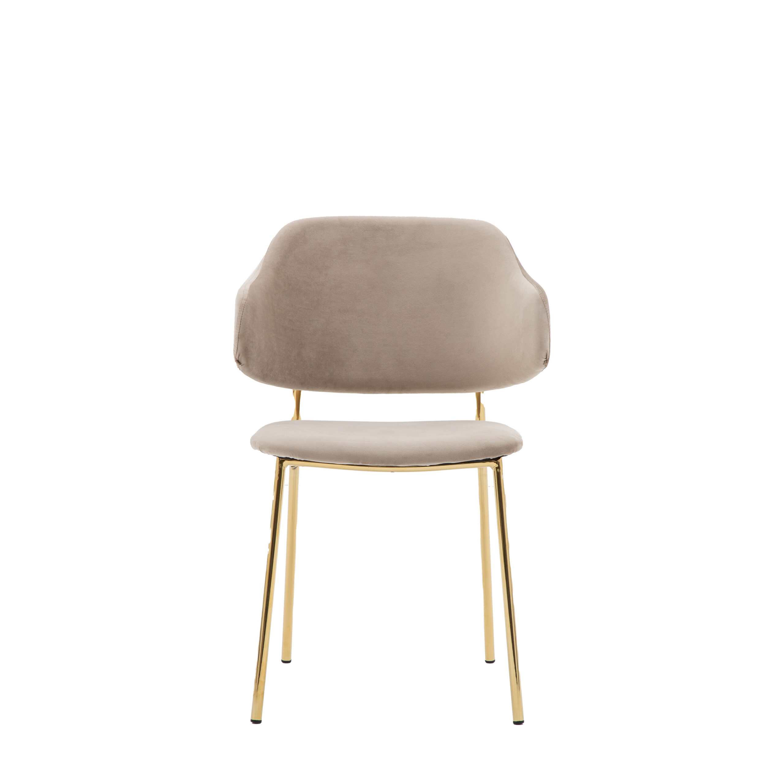 Belgravia Taupe Dining Chairs - Set of 2 Chairs - Image 5