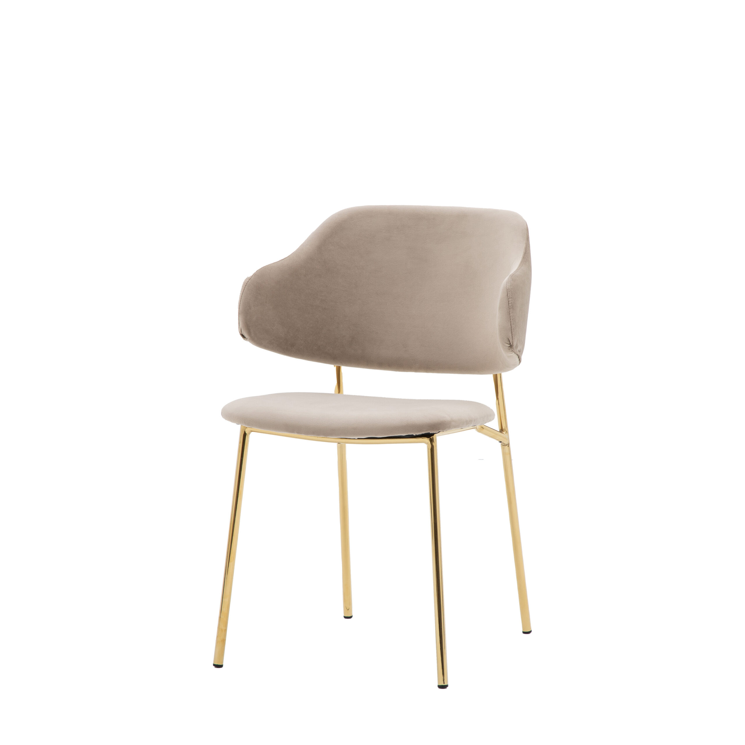 Belgravia Taupe Dining Chairs - Set of 2 Chairs - Image 6