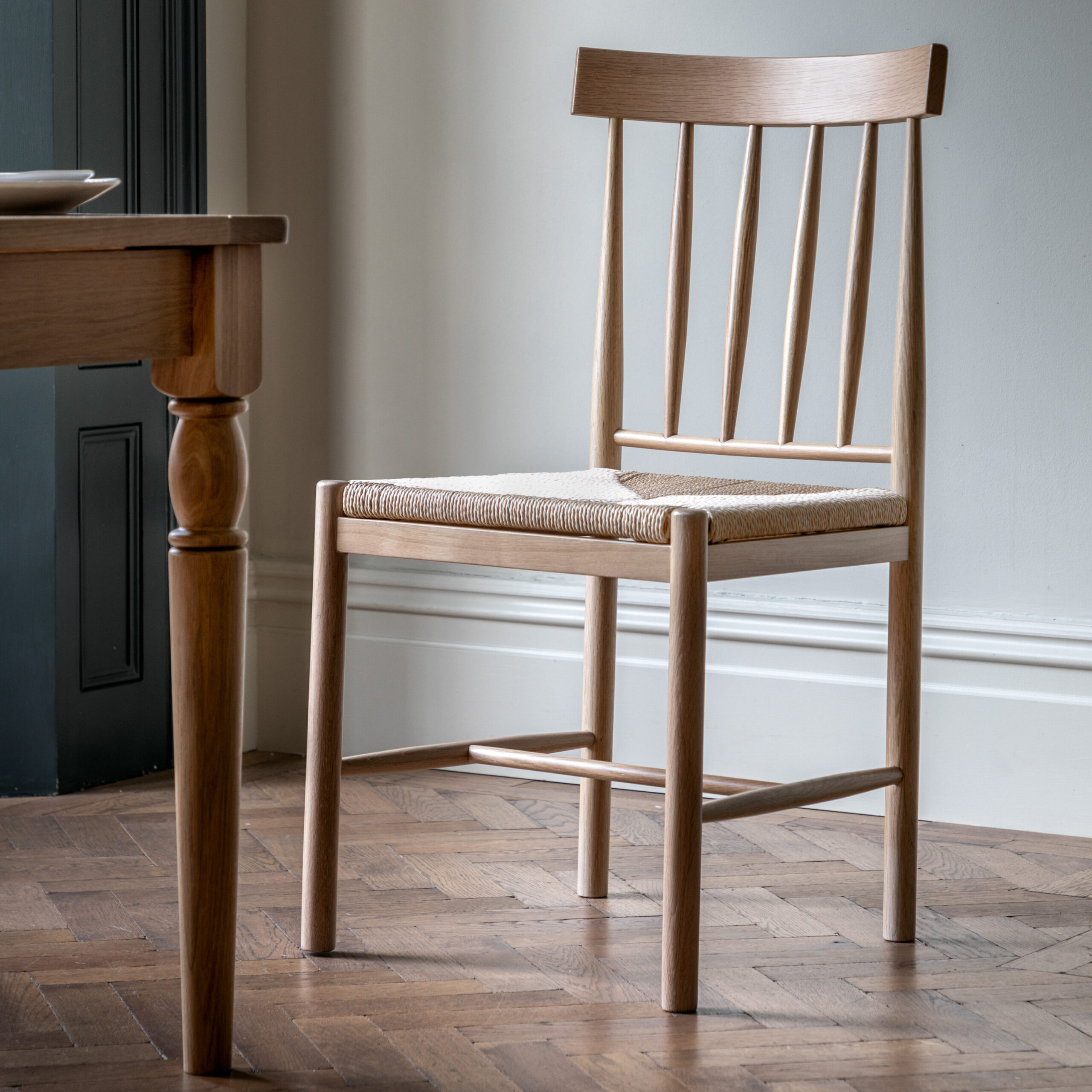 Harrow Natural Dining Chairs - Set of 2 Chairs