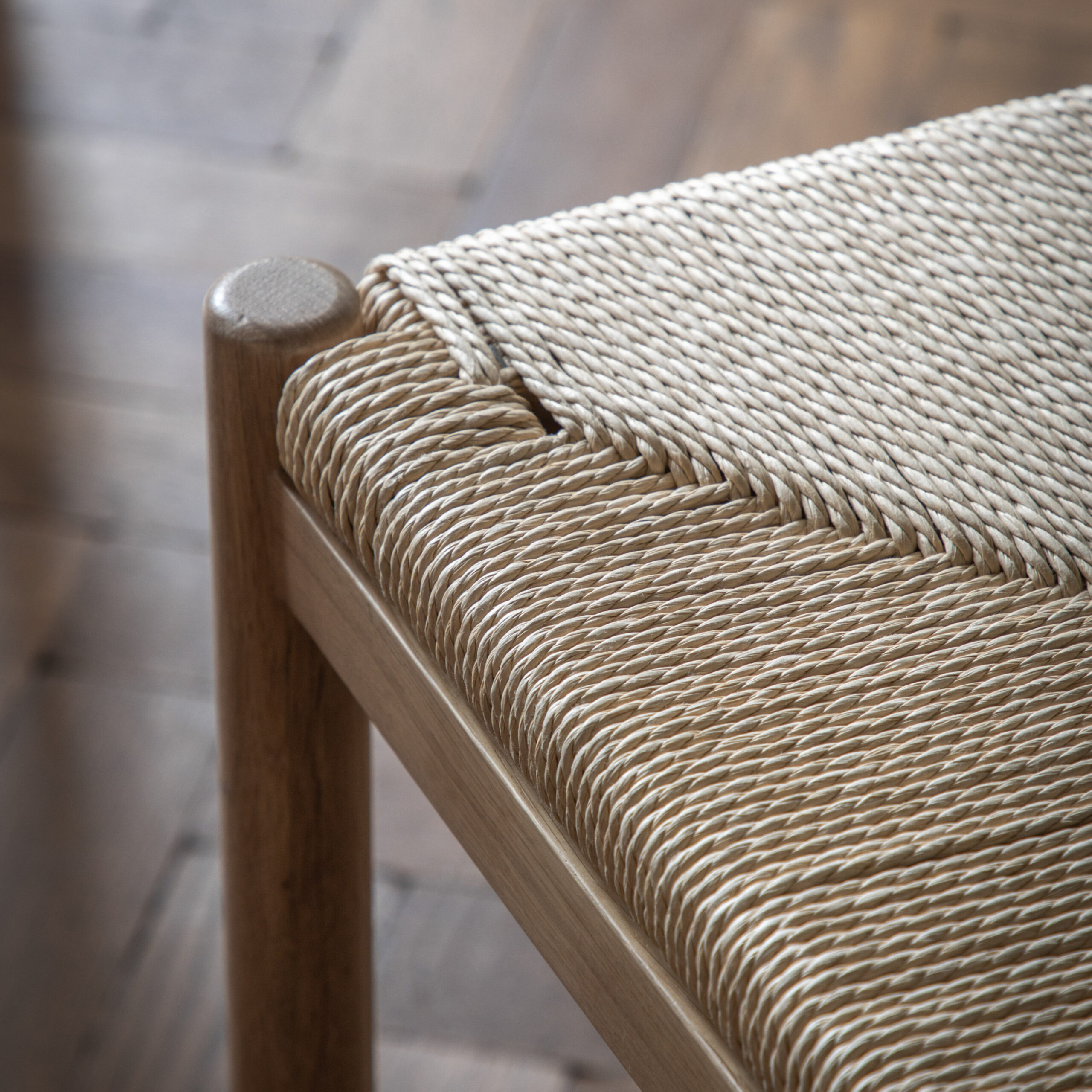 Harrow Natural Dining Chairs - Set of 2 Chairs - Image 2