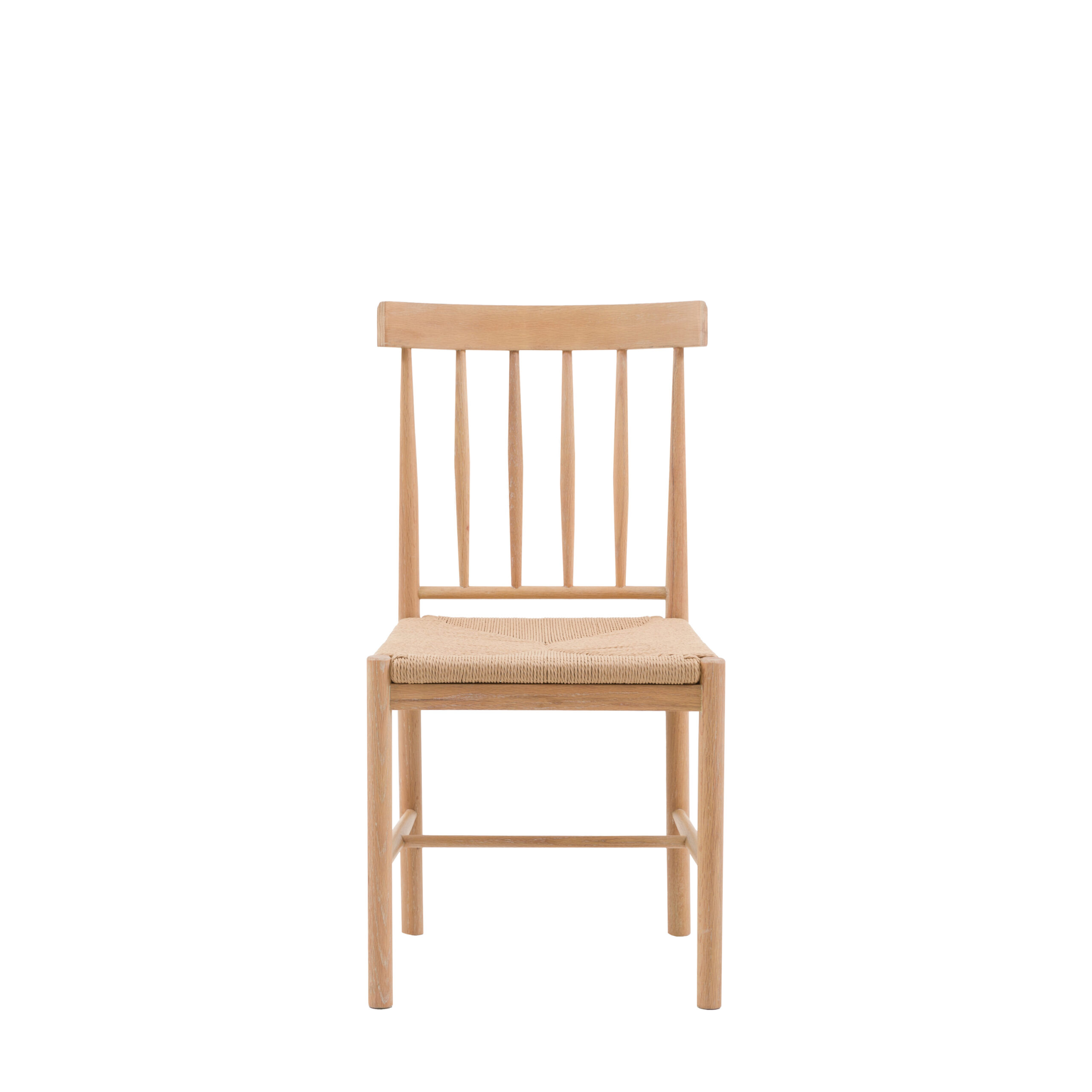 Harrow Natural Dining Chairs - Set of 2 Chairs - Image 3