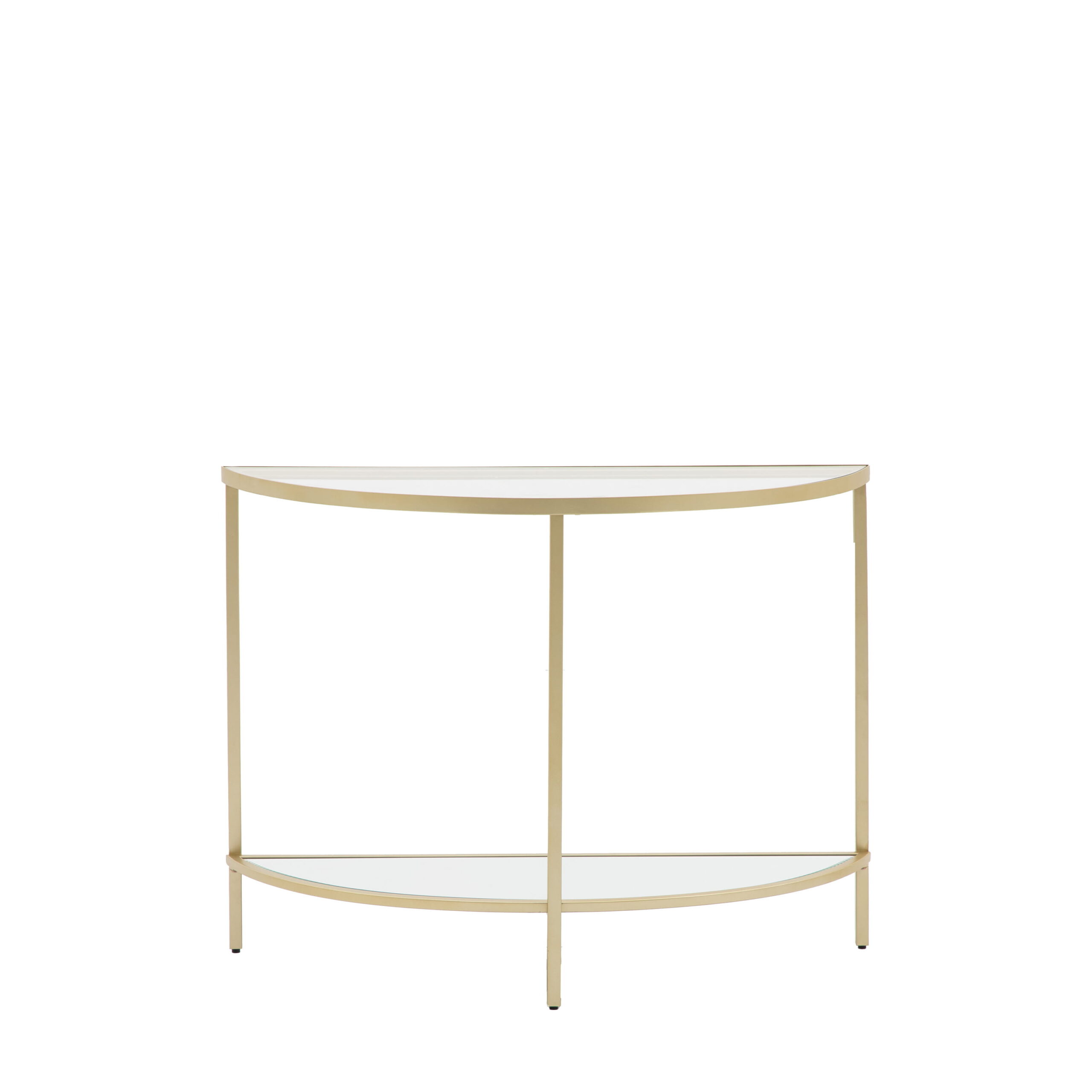 Savona Console Table Champagne - Image 4