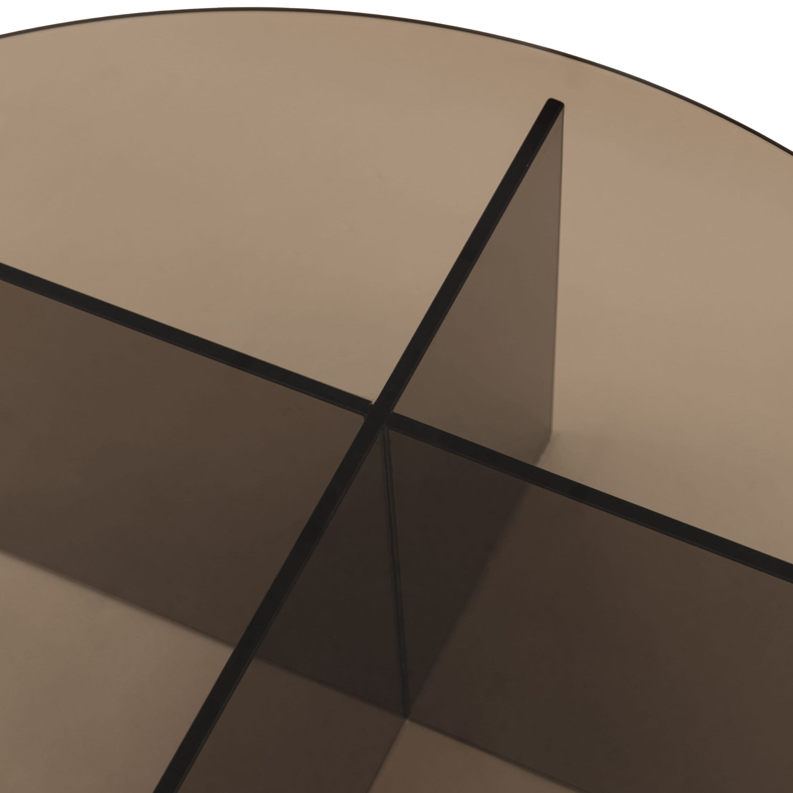 Prati Glass Coffee Table Charcoal - Image 8