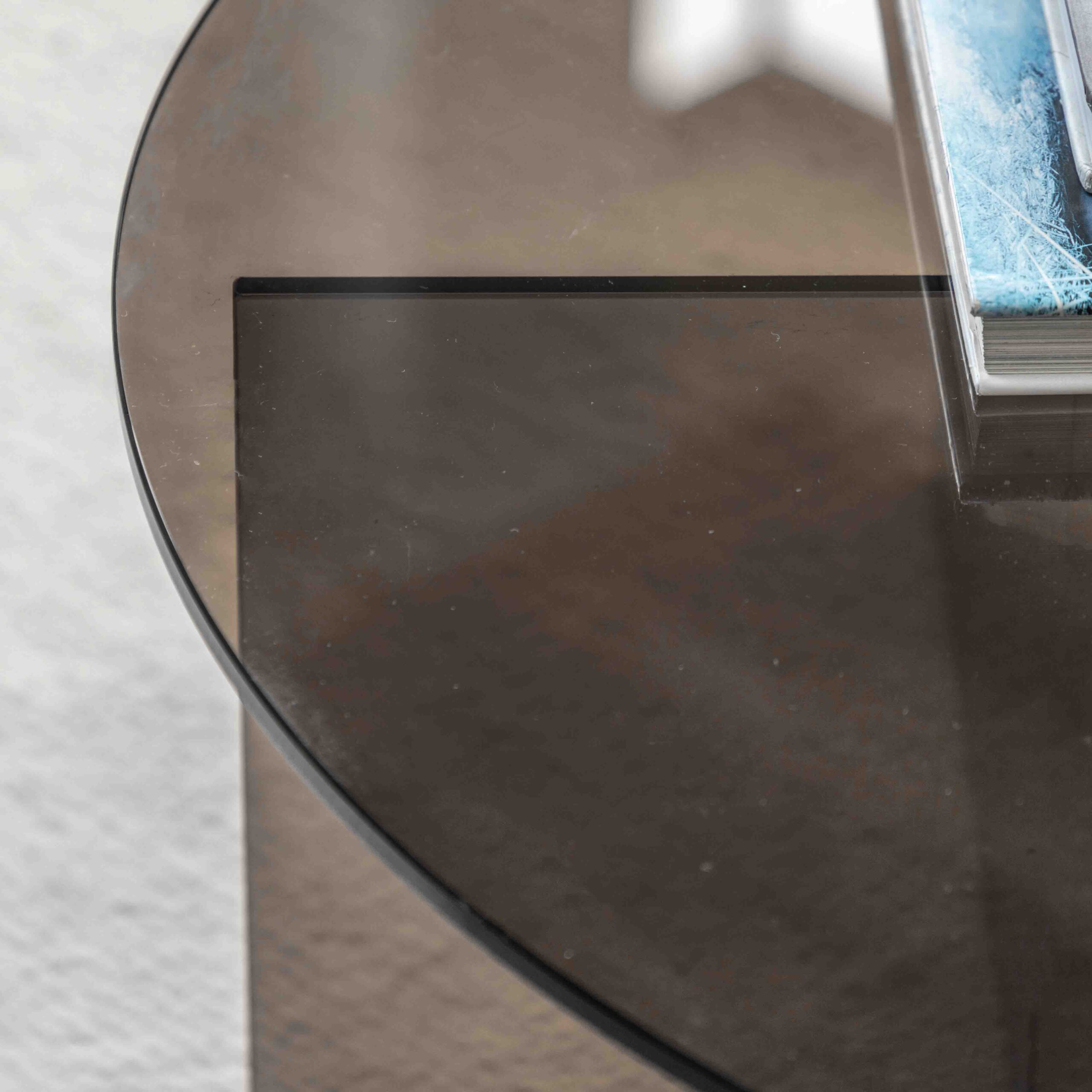 Prati Glass Coffee Table Charcoal - Image 2