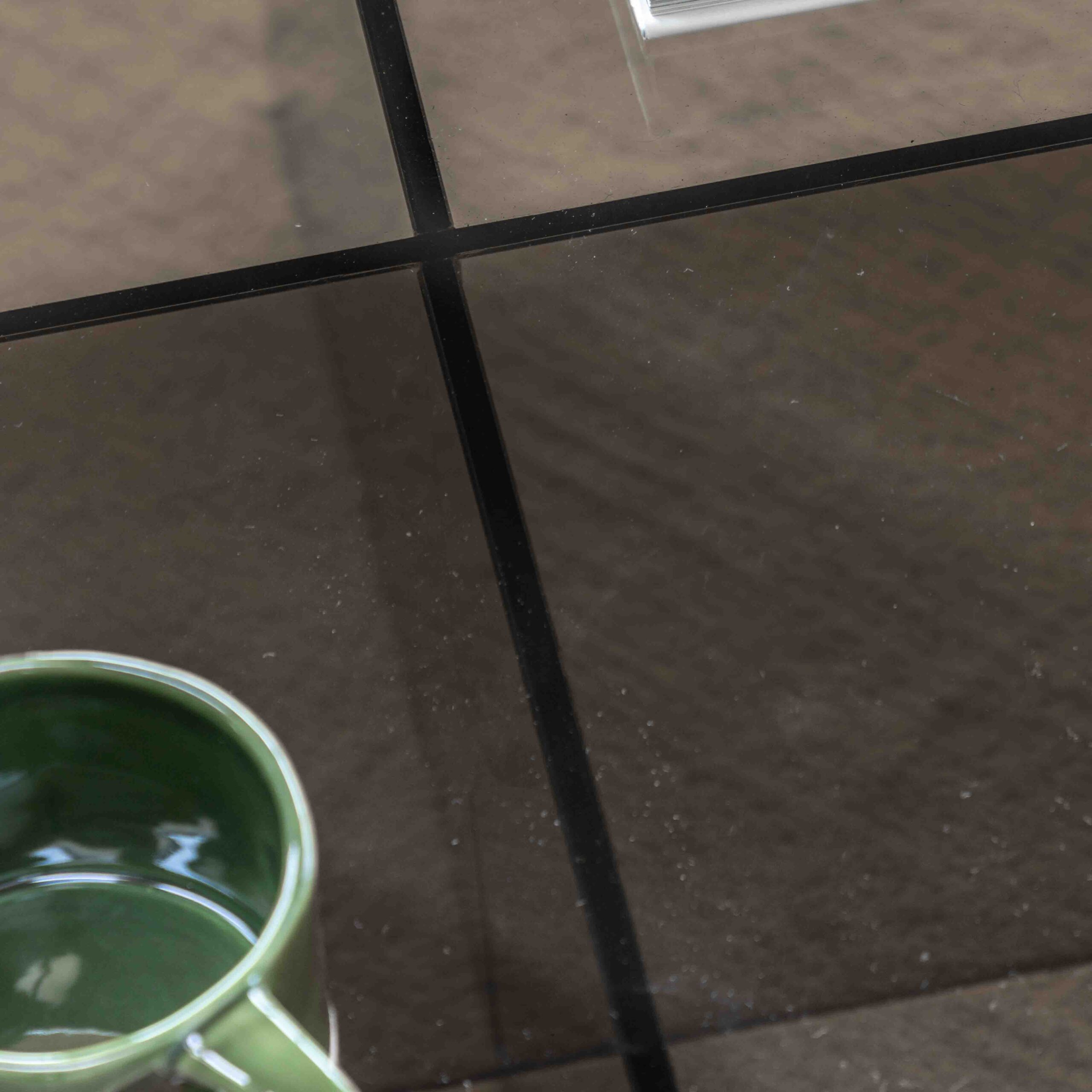 Prati Glass Coffee Table Charcoal - Image 3
